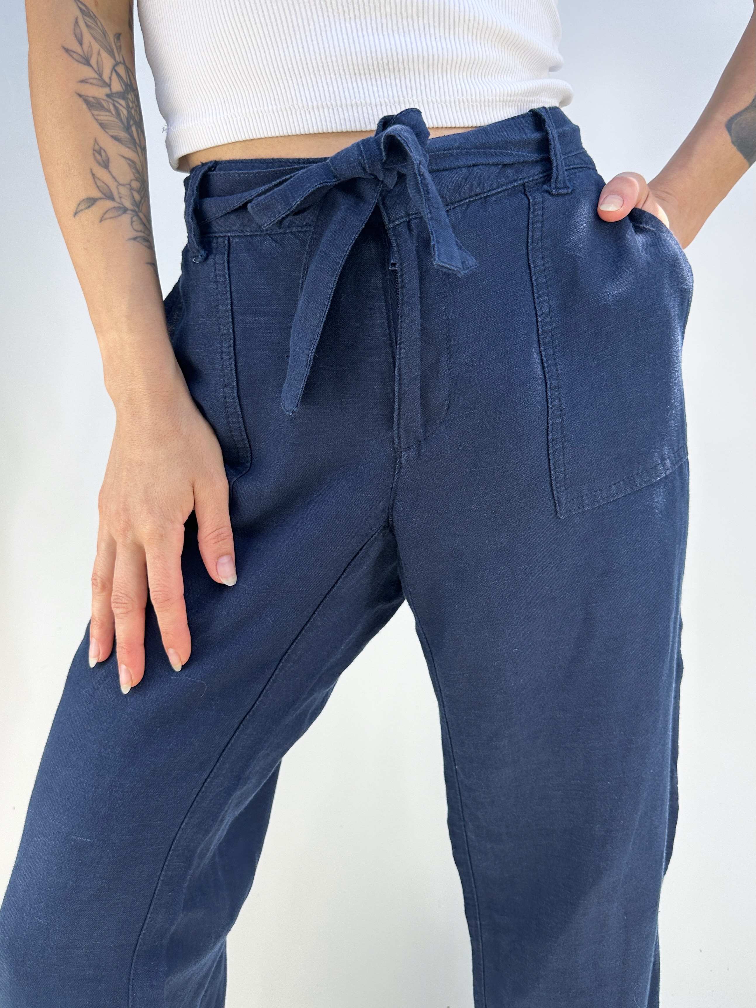 PANTALÓN TOMMY HILFIGER LINO | 38  5