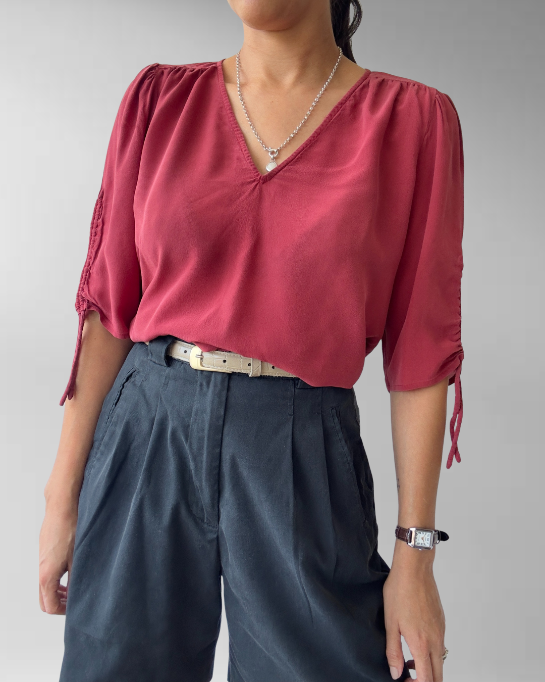 POLERA MADEWELL SEDA | S-M  6