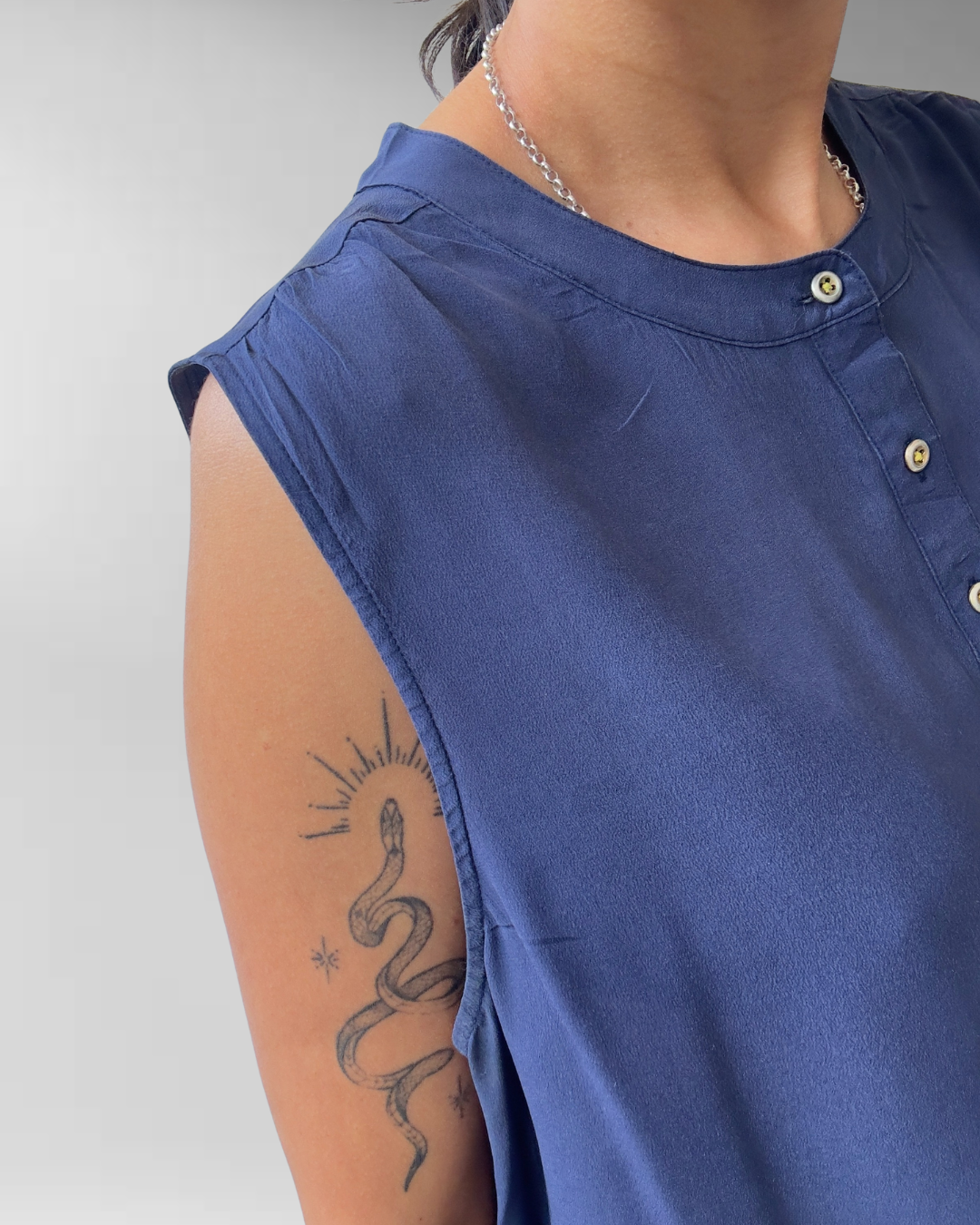 POLERA SEDA BANANA REPUBLIC | L-XL 8