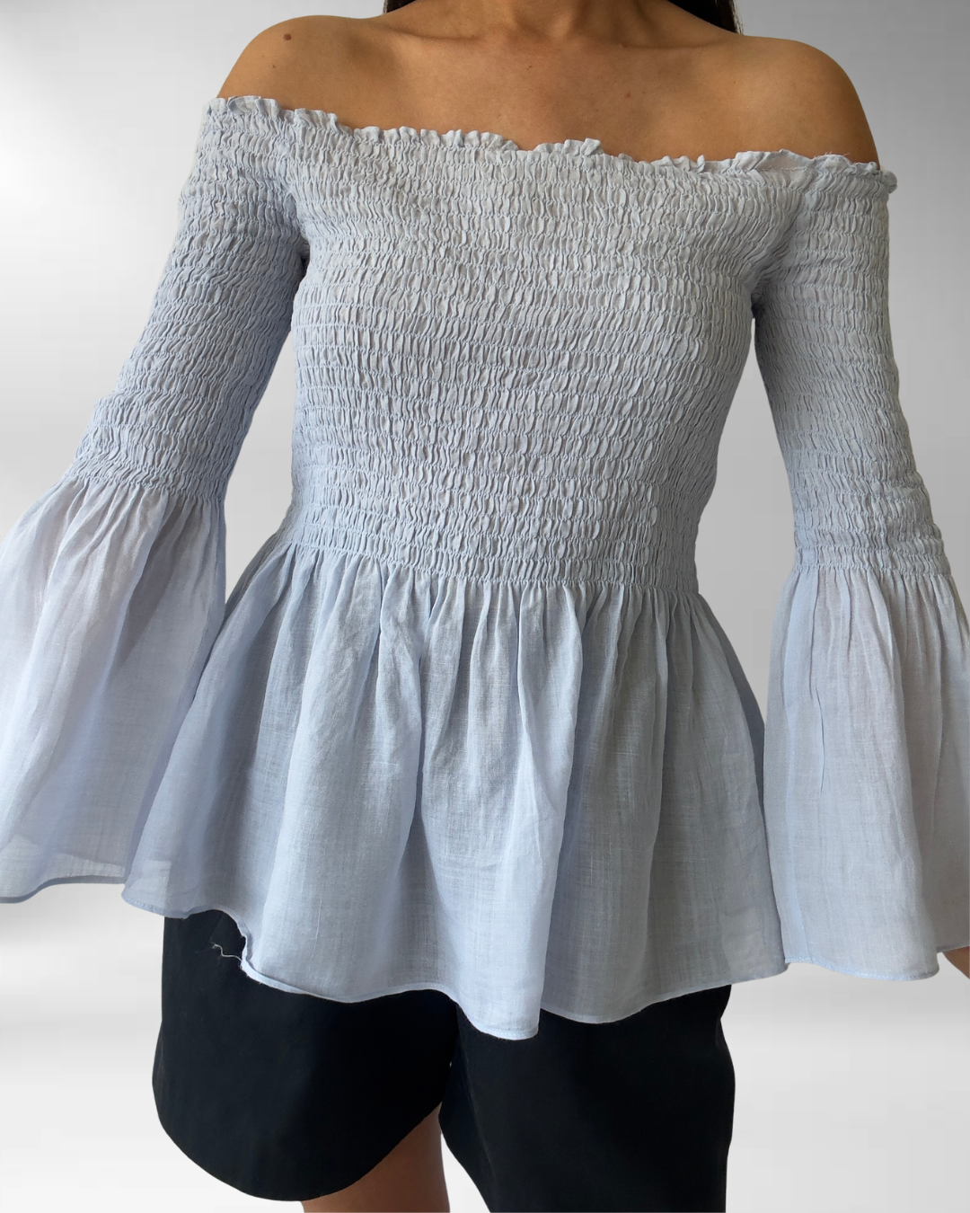 POLERA CELESTE | S-M 4