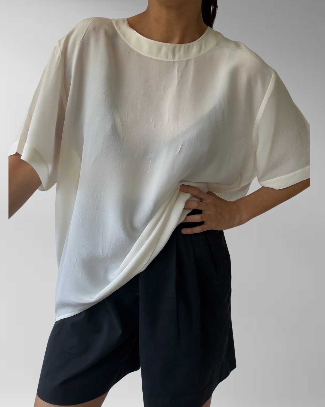 POLERA SEDA | ANNA AND FRANK | L 3