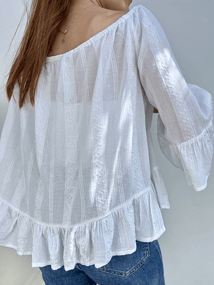 POLERA ZARA I ALGODÓN I M-L