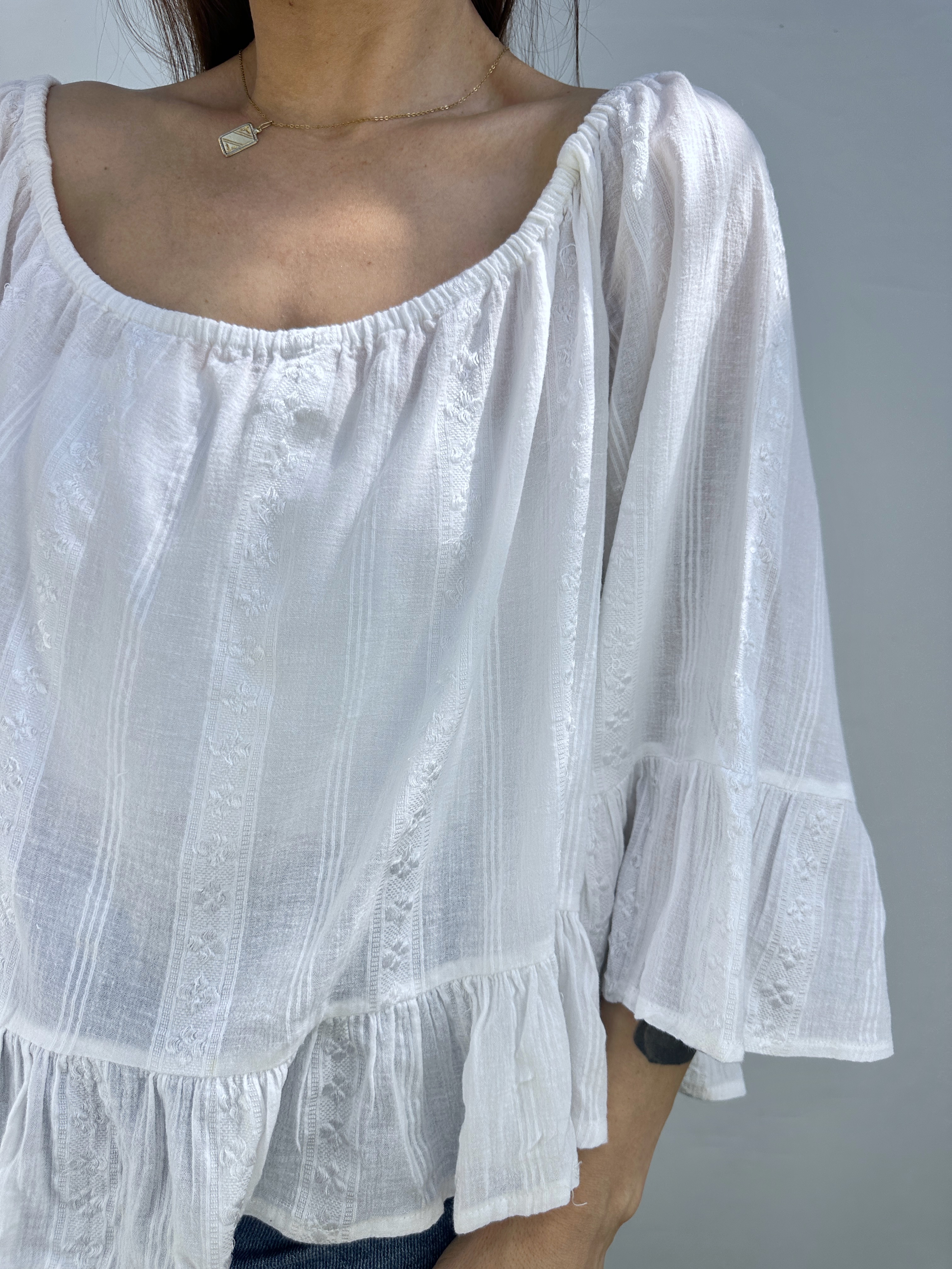 POLERA ZARA I ALGODÓN I M-L 6