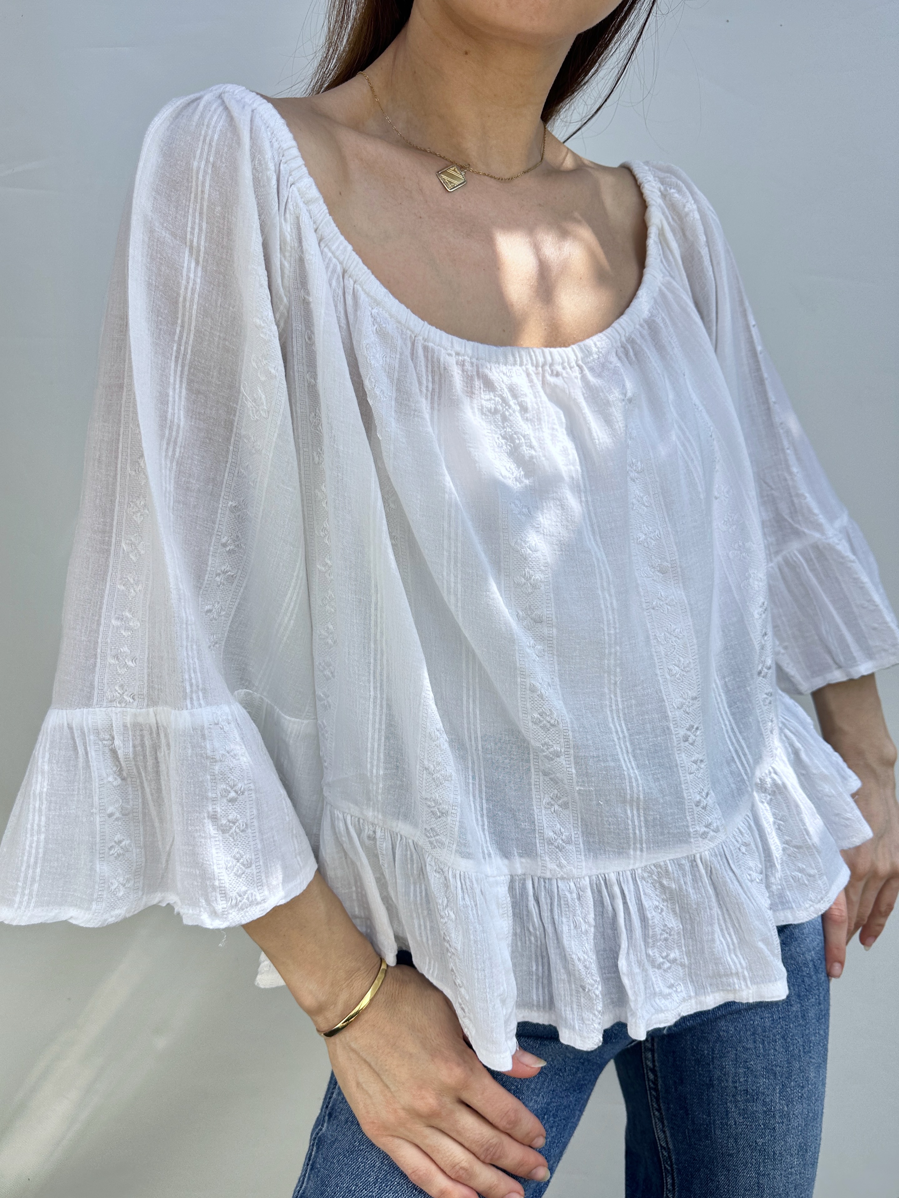 POLERA ZARA I ALGODÓN I M-L 7