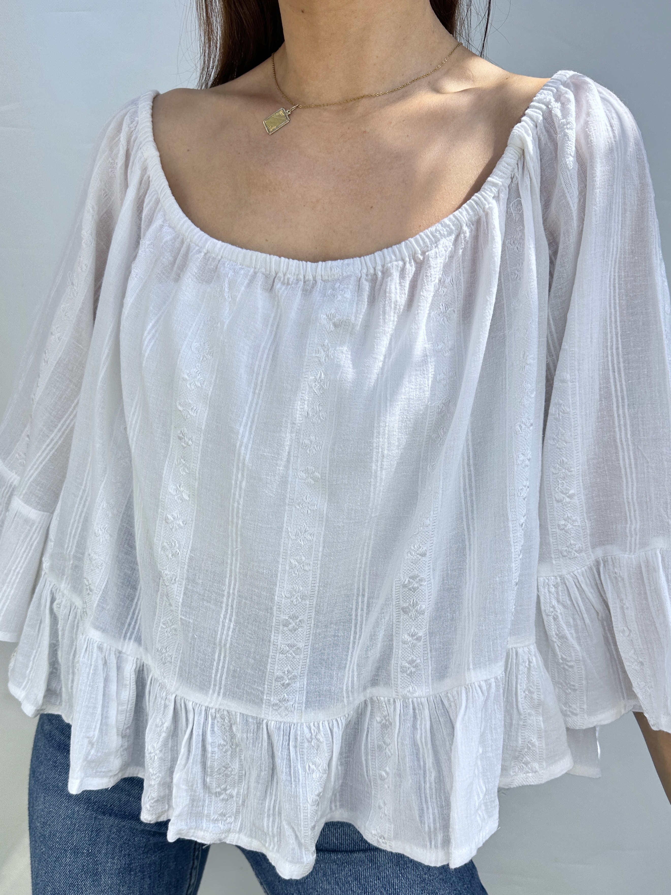 POLERA ZARA I ALGODÓN I M-L 8