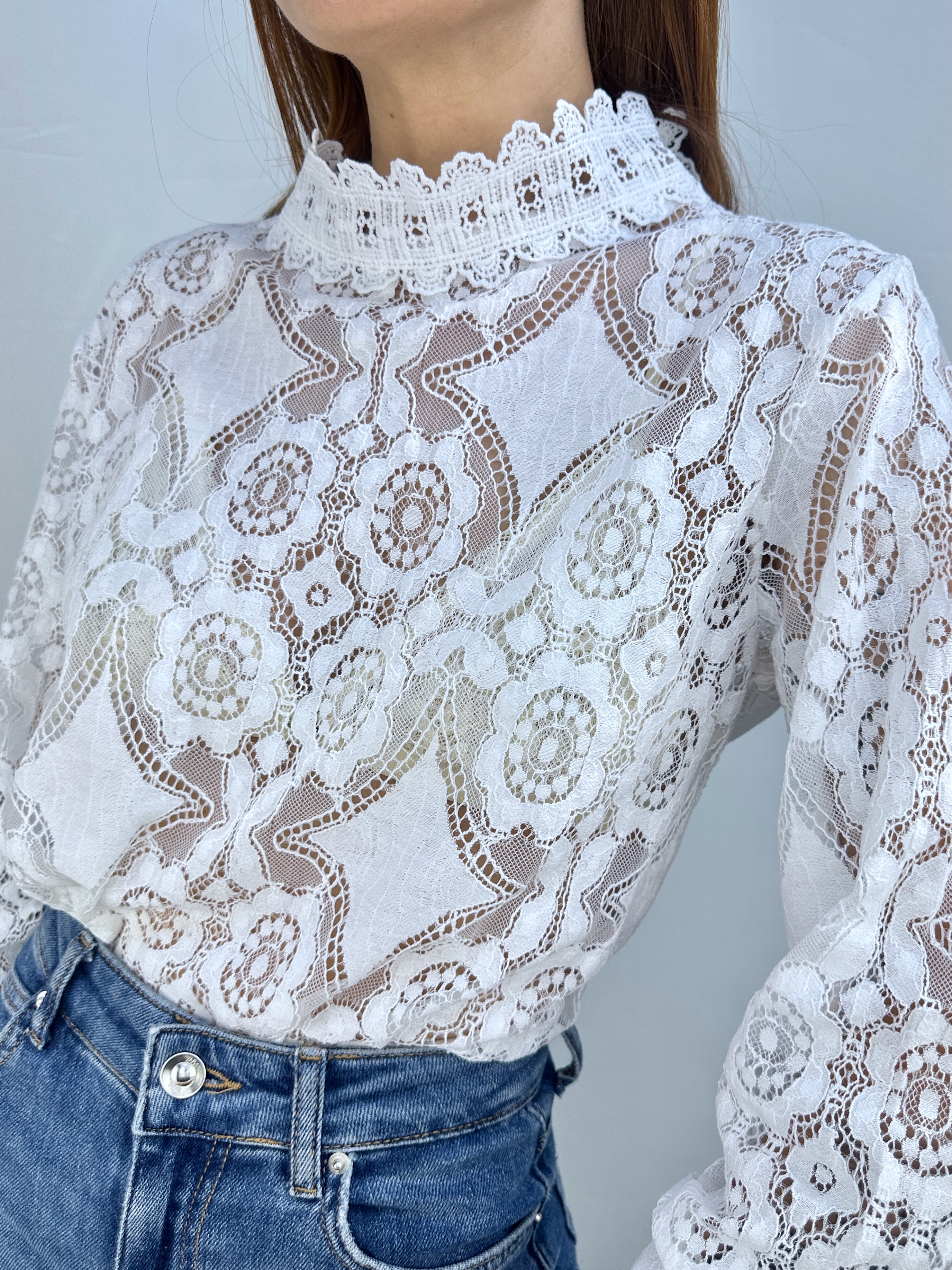 POLERA ENCAJES ALGODÓN I S-M 7