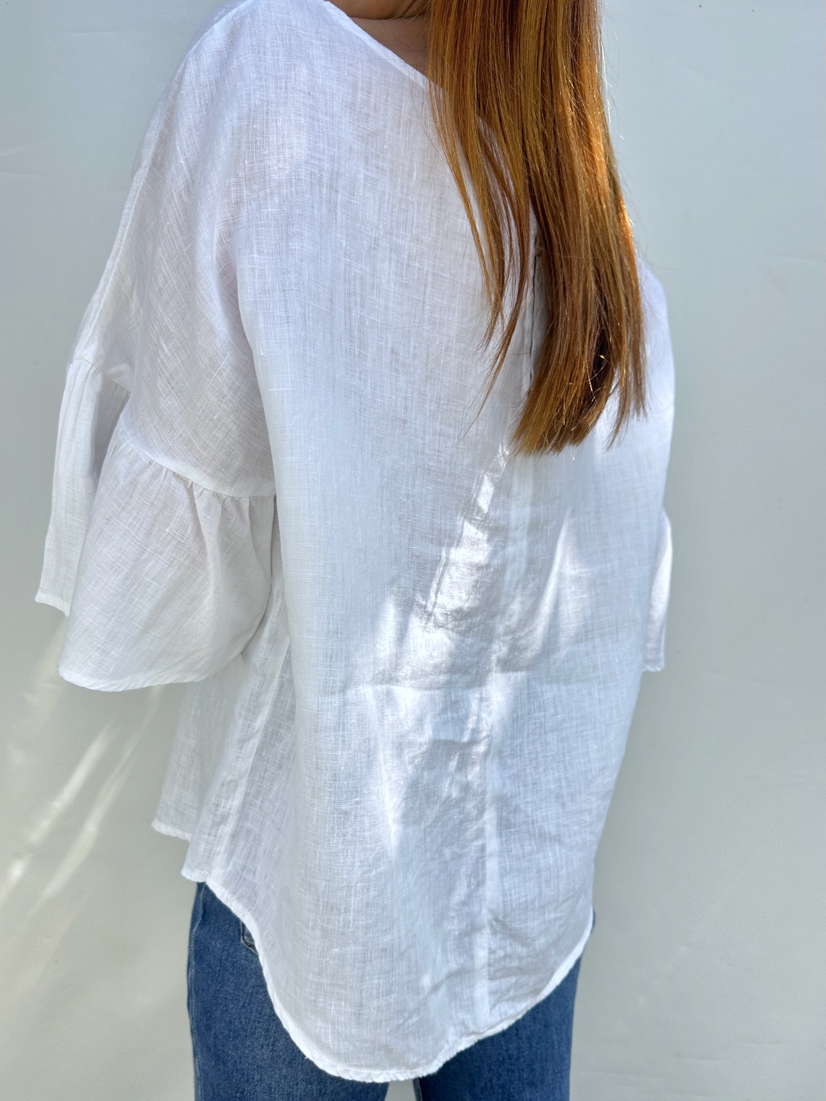 POLERA LINO MNG I M-L 6