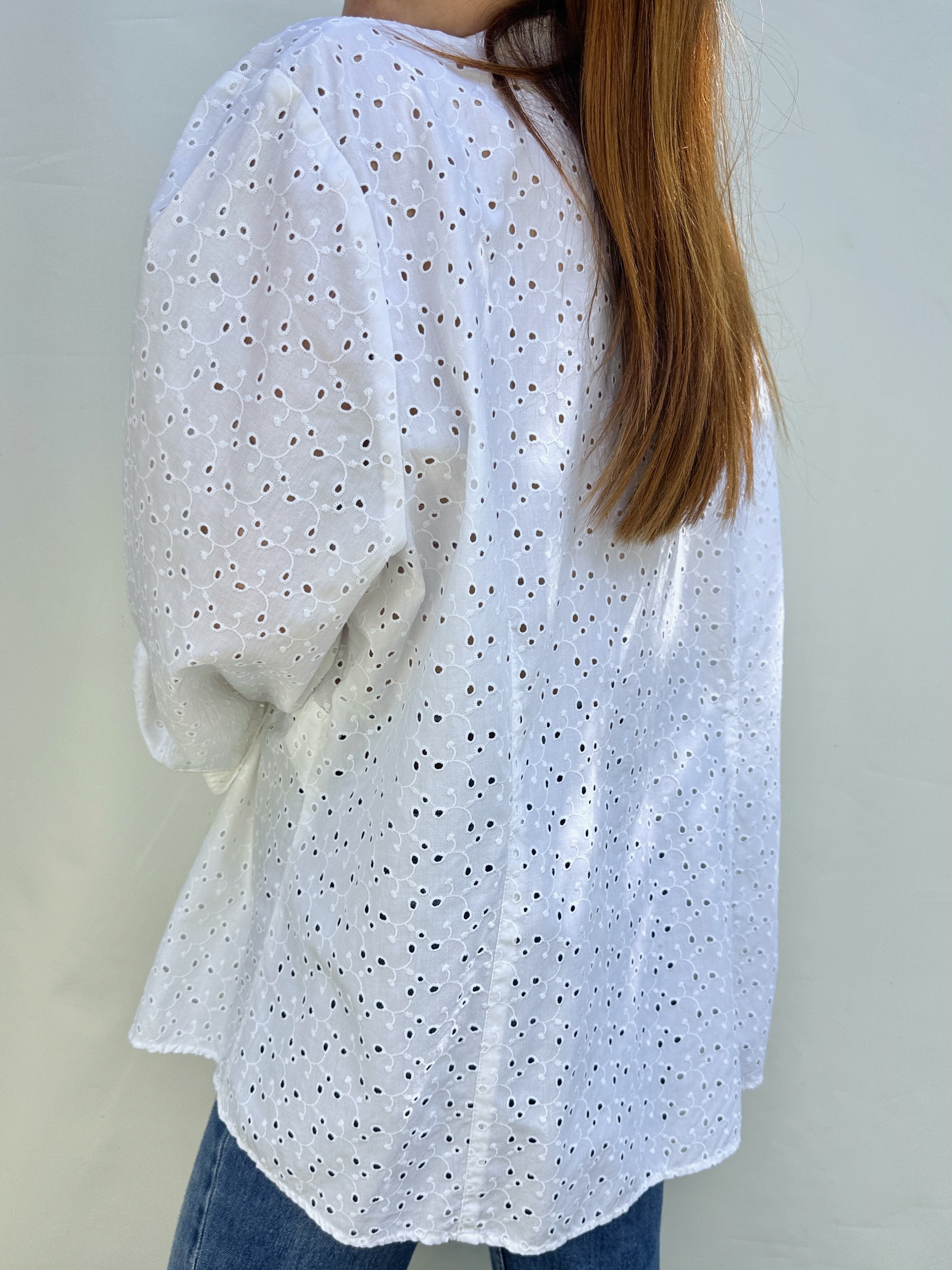 BLUSA BRODERIE I ALGODÓN I XL-3XL 4