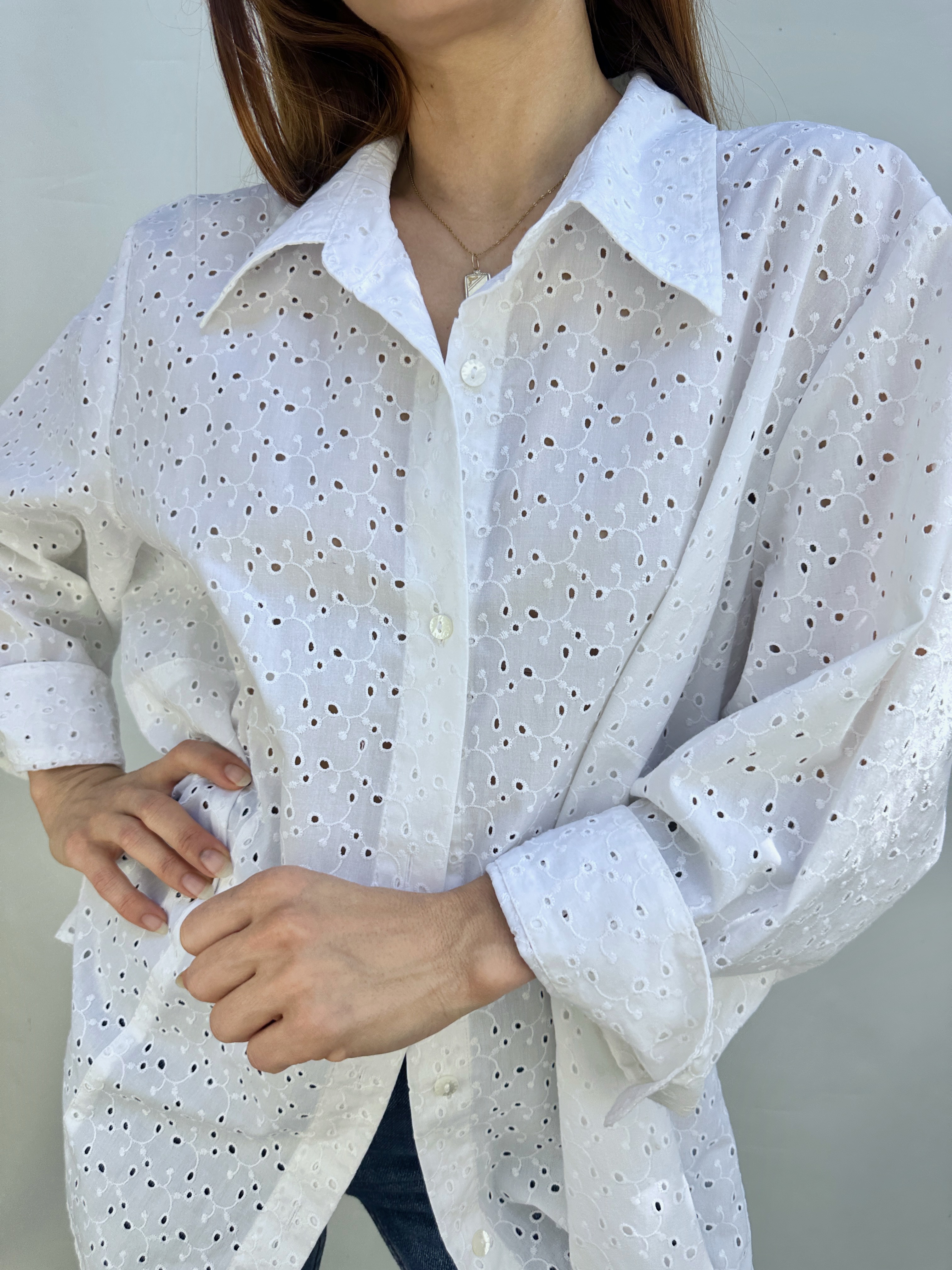 BLUSA BRODERIE I ALGODÓN I XL-3XL 5