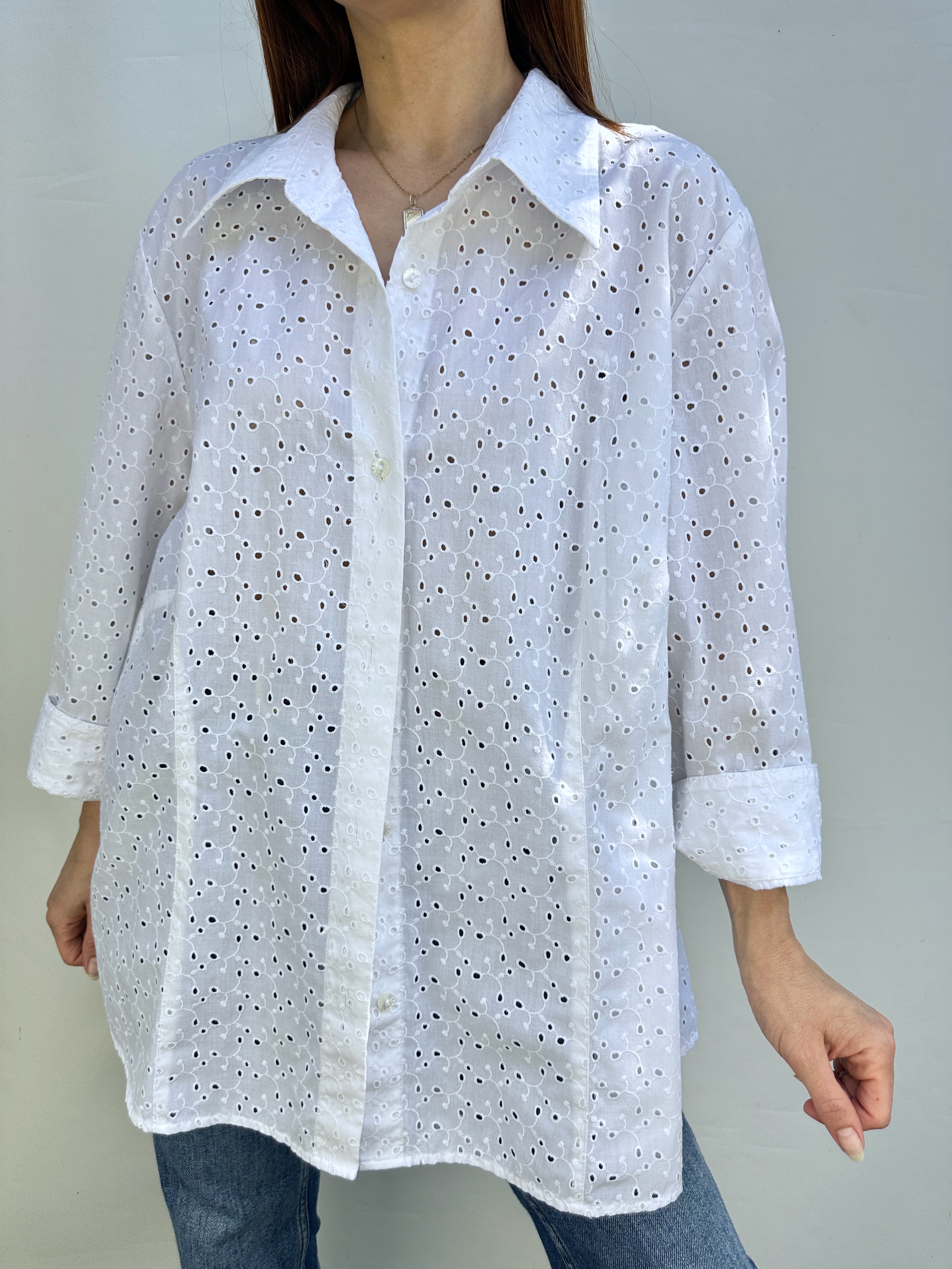 BLUSA BRODERIE I ALGODÓN I XL-3XL 3
