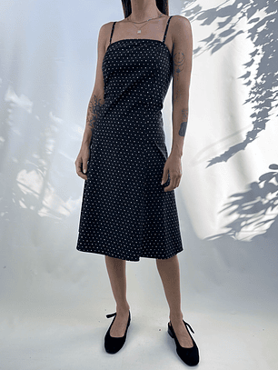 VESTIDO LUNARES I ALGODÓN I S