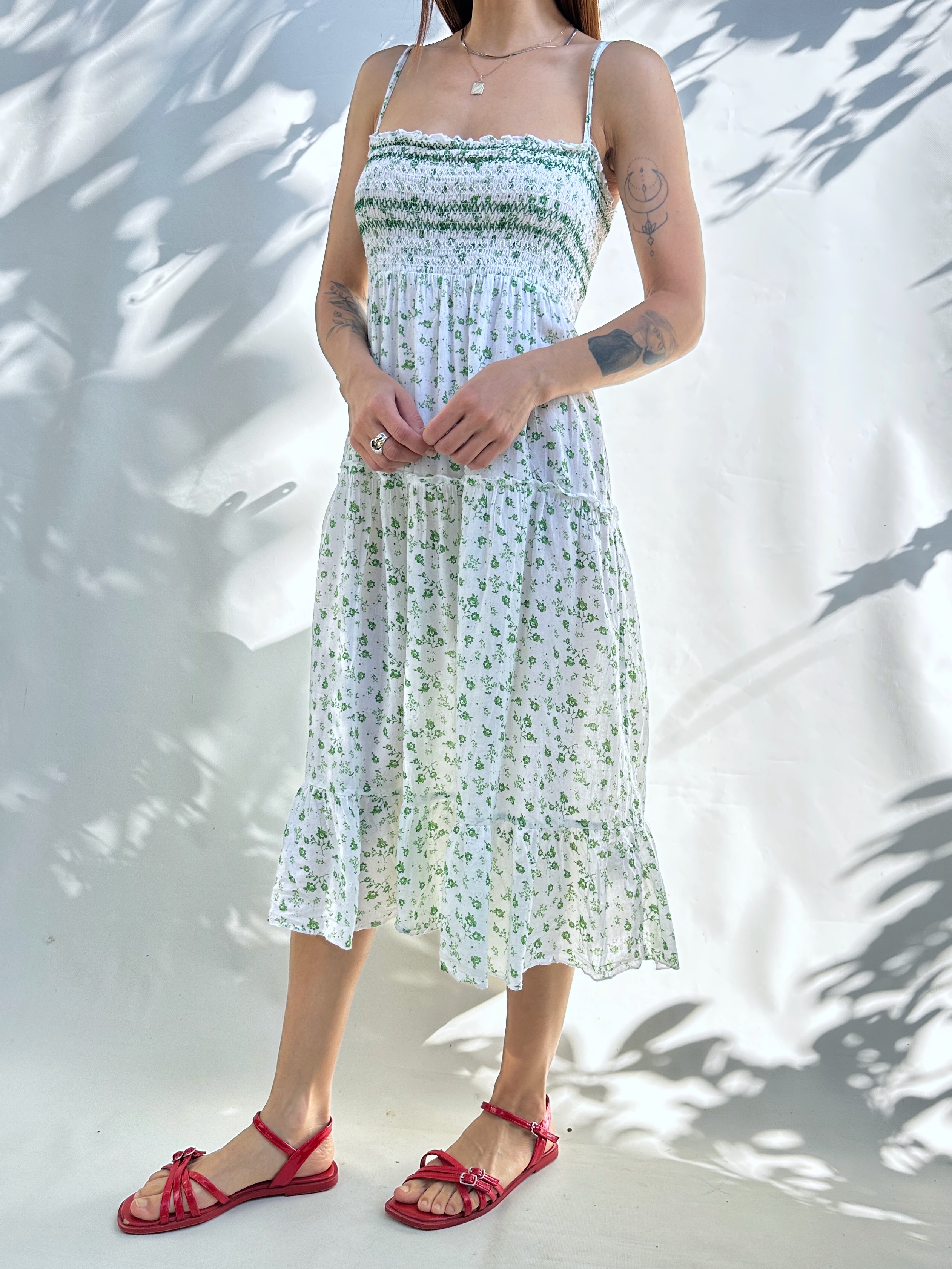 VESTIDO FRUNCIDO I ALGODÓN I XS-S 6