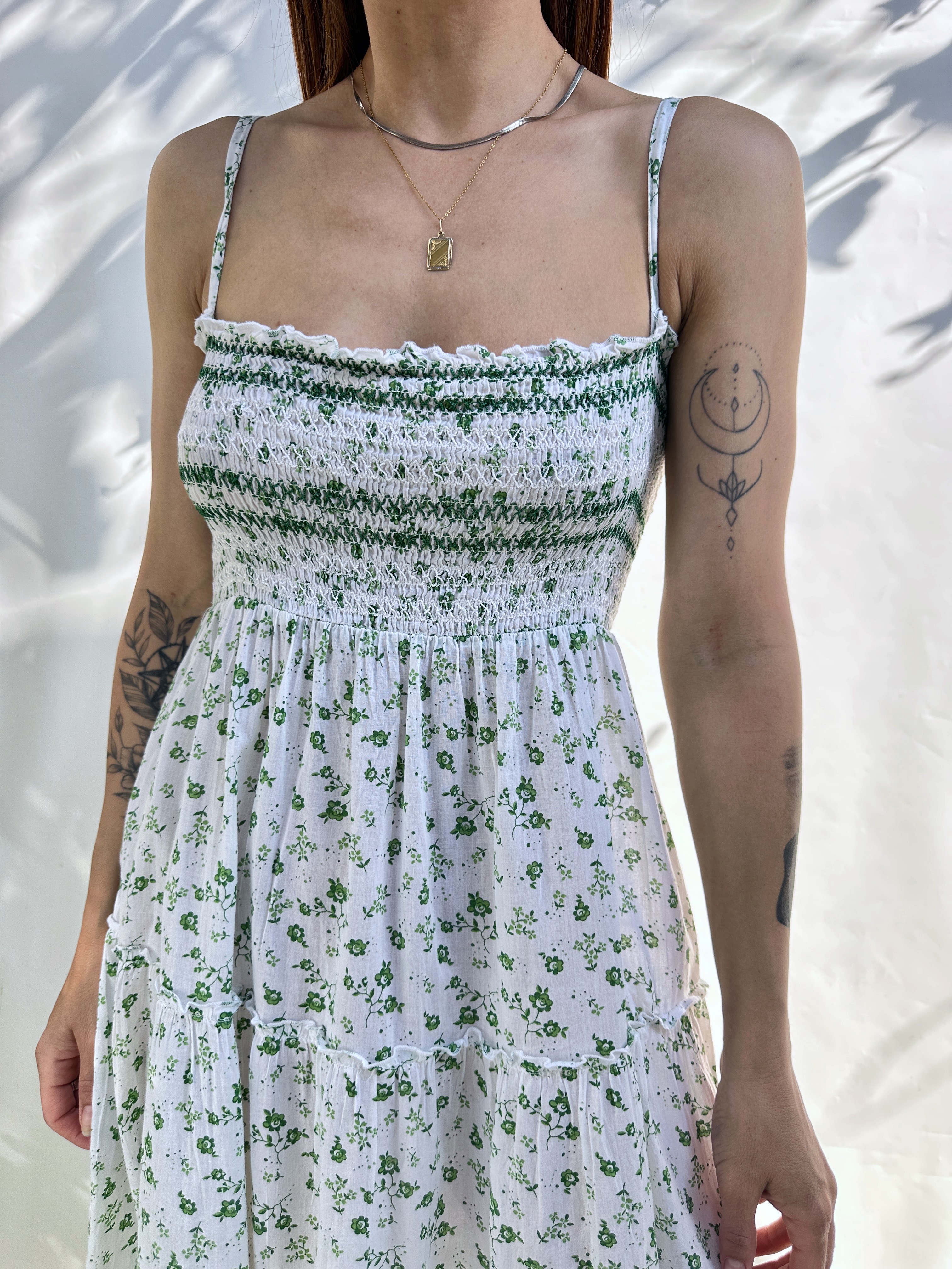 VESTIDO FRUNCIDO I ALGODÓN I XS-S 2