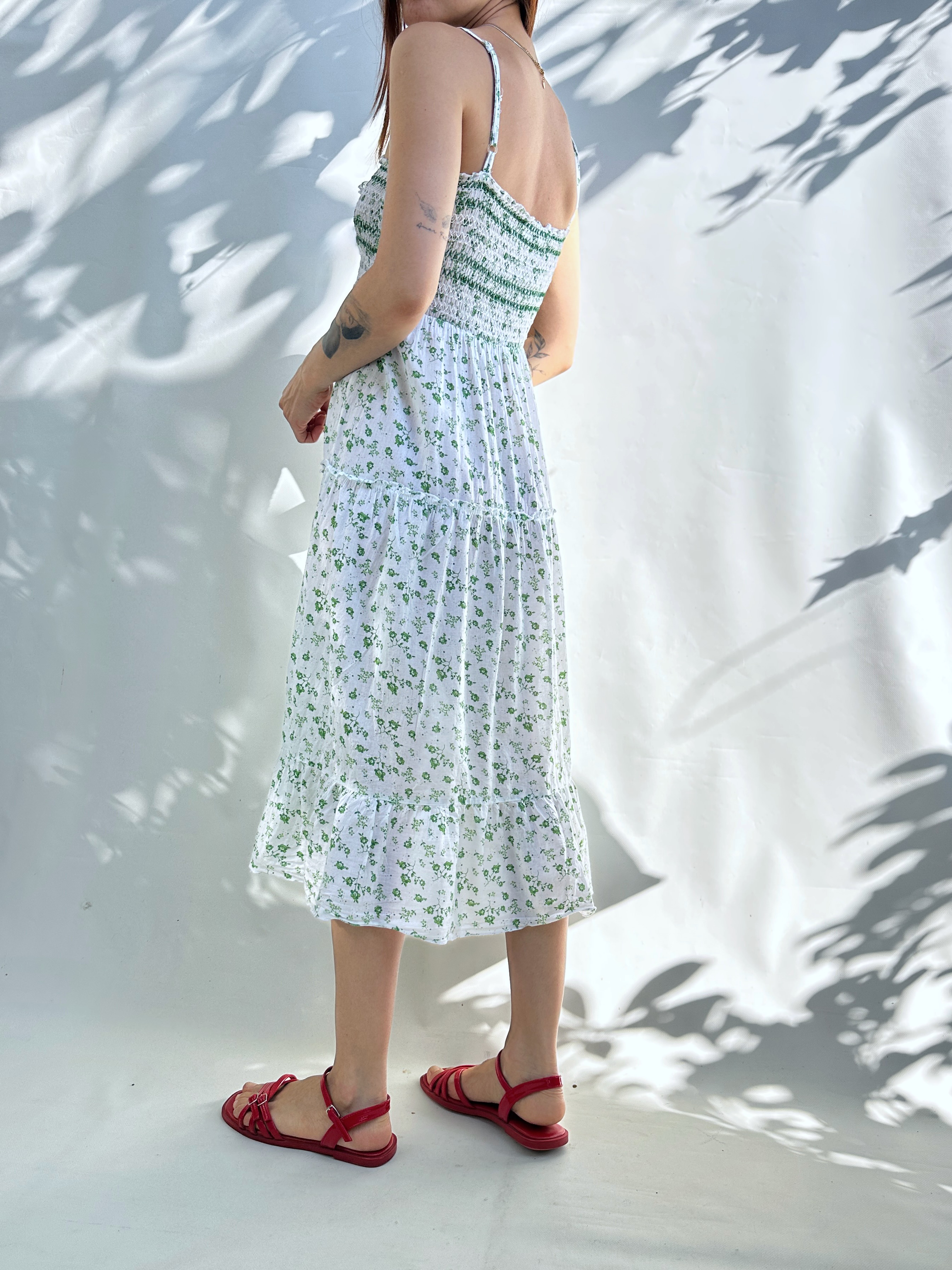 VESTIDO FRUNCIDO I ALGODÓN I XS-S 3