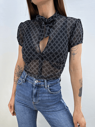 BLUSA SEMITRANSPARENTE I M