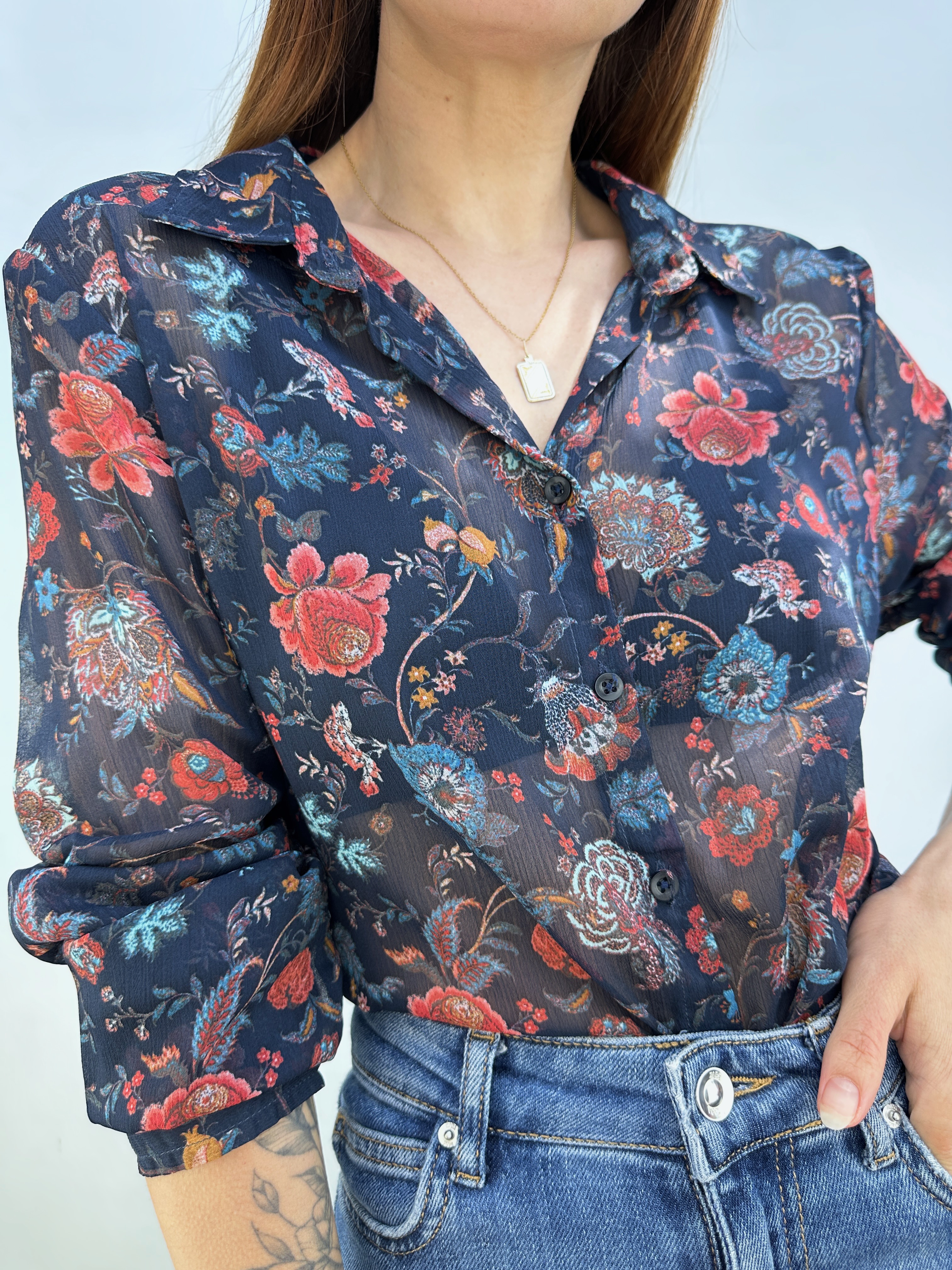 BLUSA FLOREADA I M-L 8