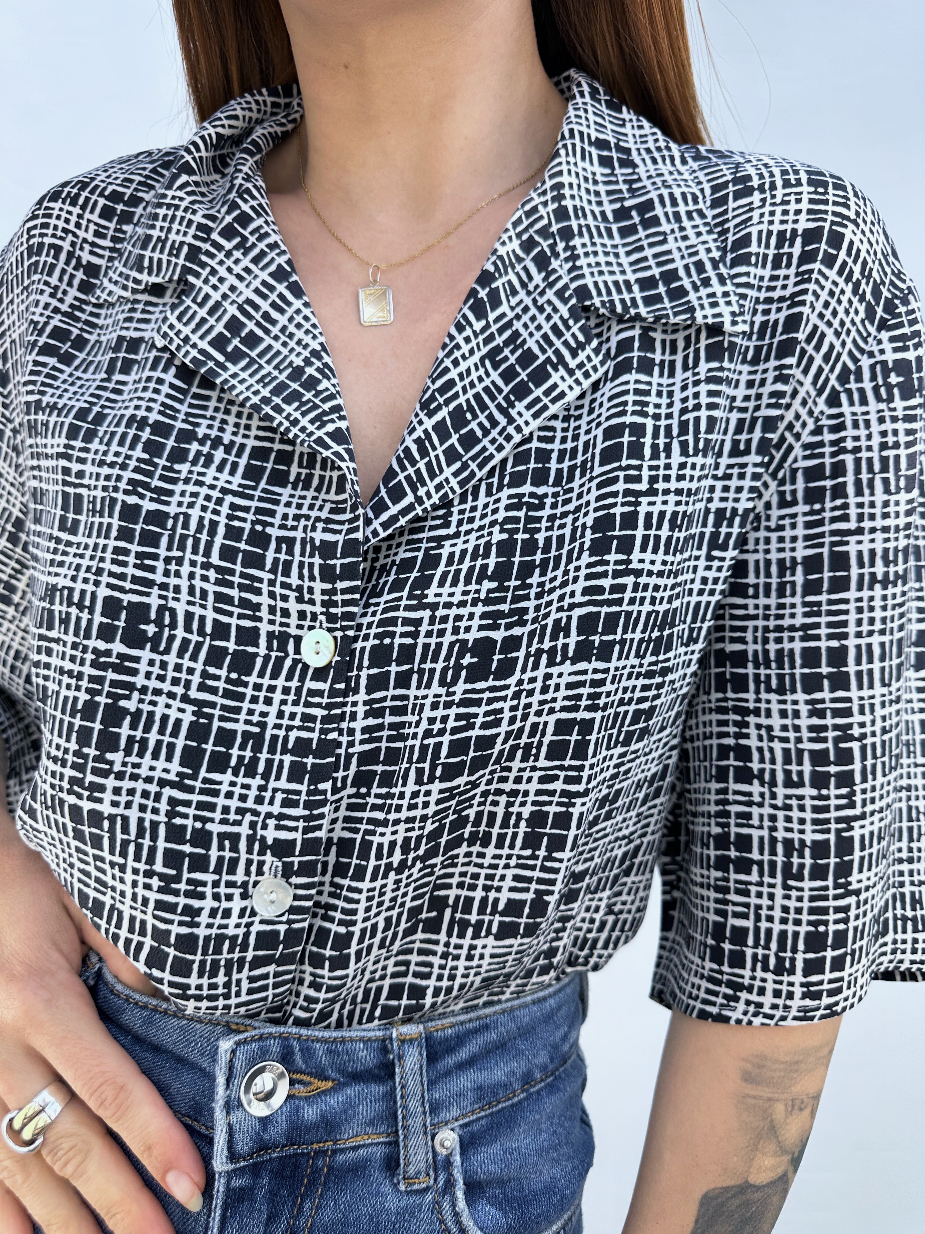 BLUSA SEDA I XL-3XL 4