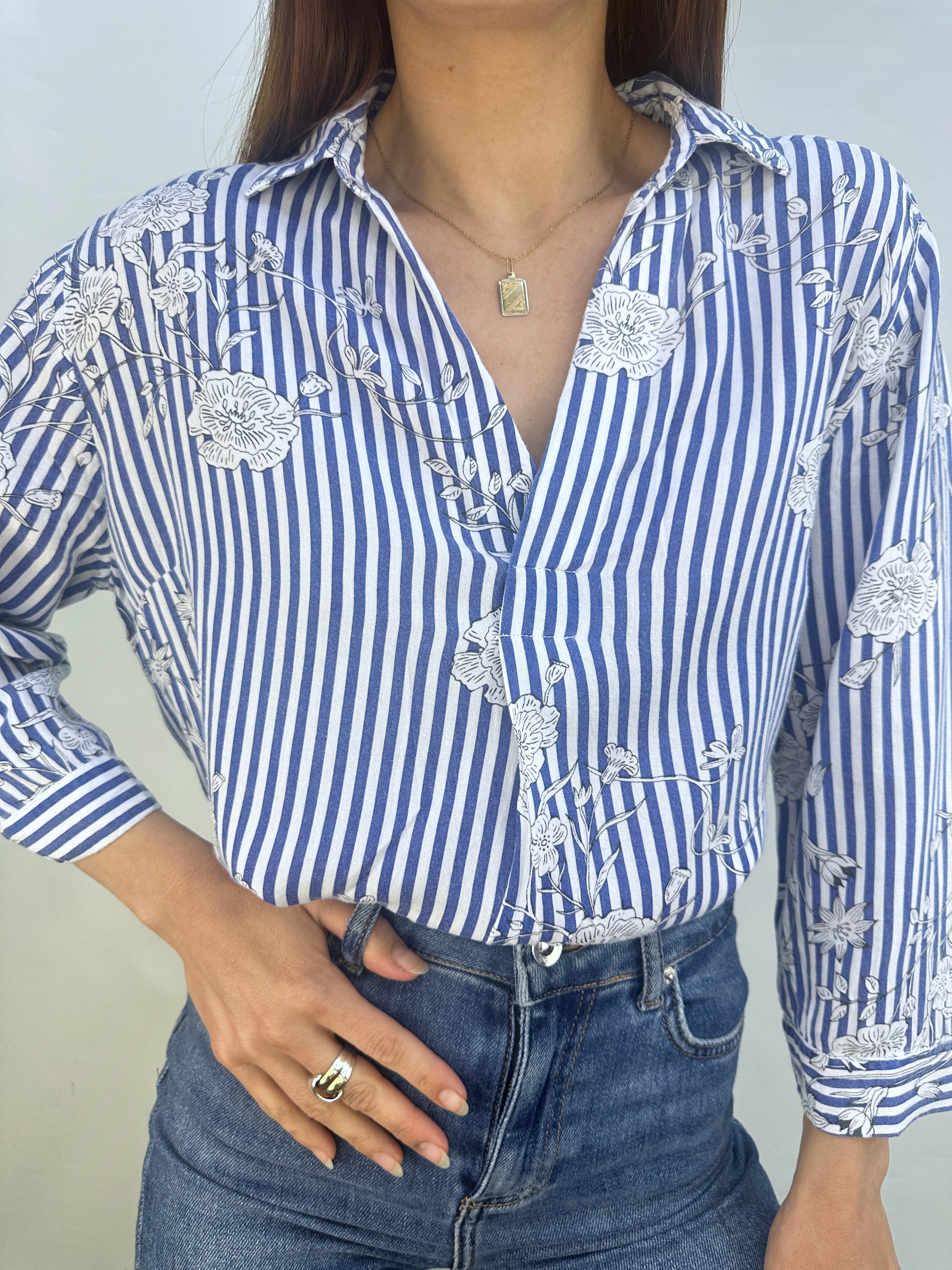 POLERA RAYADA I M-L 1