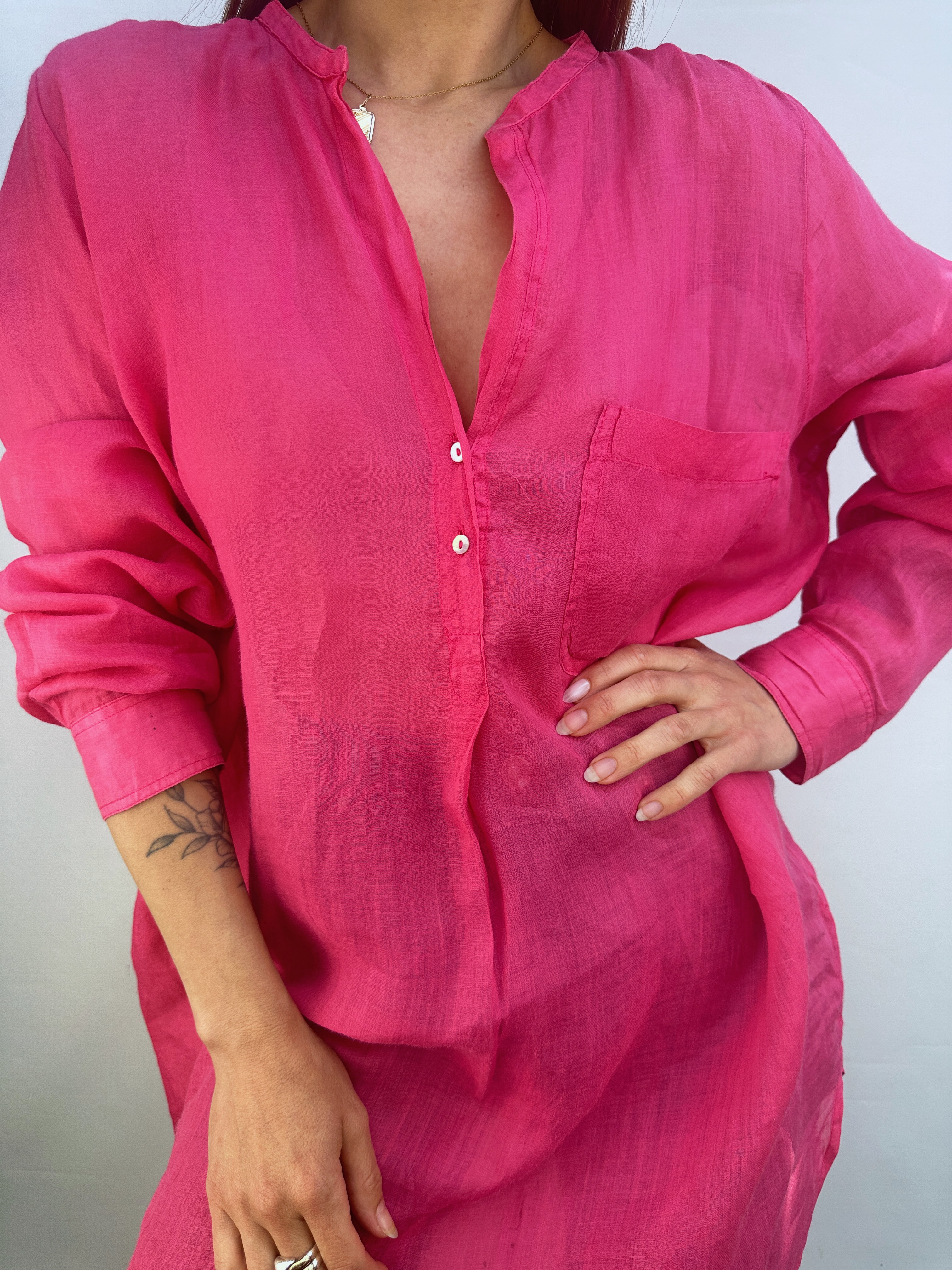 BLUSA FUCSIA I RAMIO I XL 6