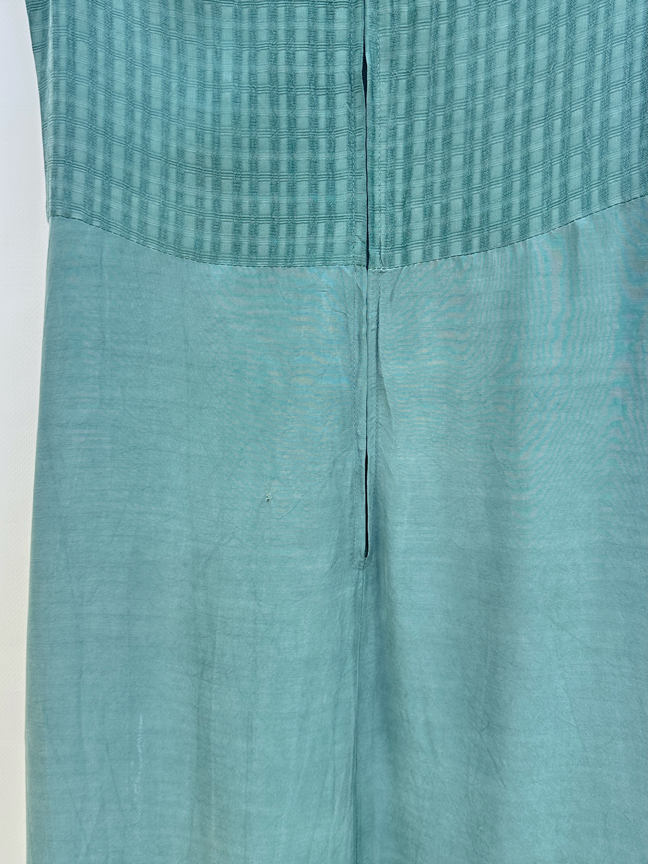 VESTIDO LARGO VERDE MENTA I S-M  10