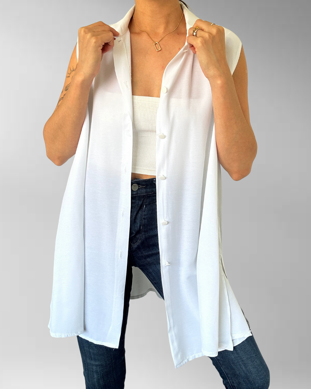 BLUSA BLANCA I XL-2XL 1