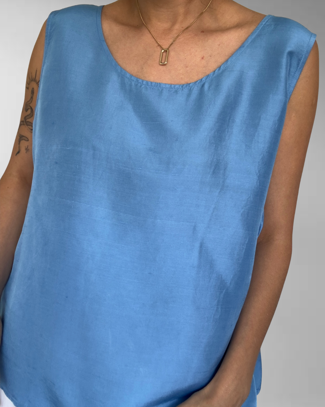 POLERA SEDA CELESTE I XL 5