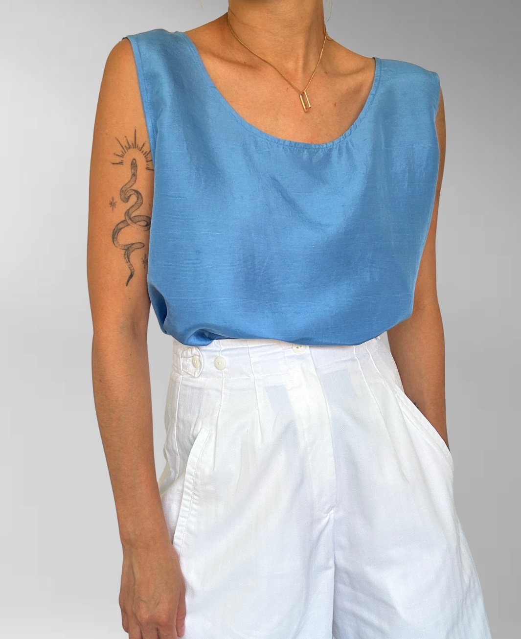 POLERA SEDA CELESTE I XL 1