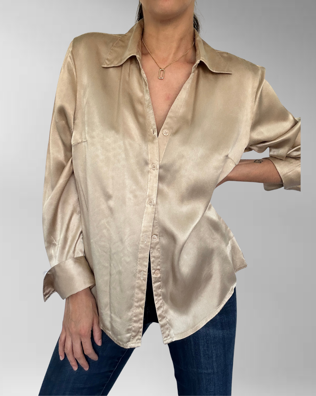 BLUSA SEDA VINTAGE I M-L  5