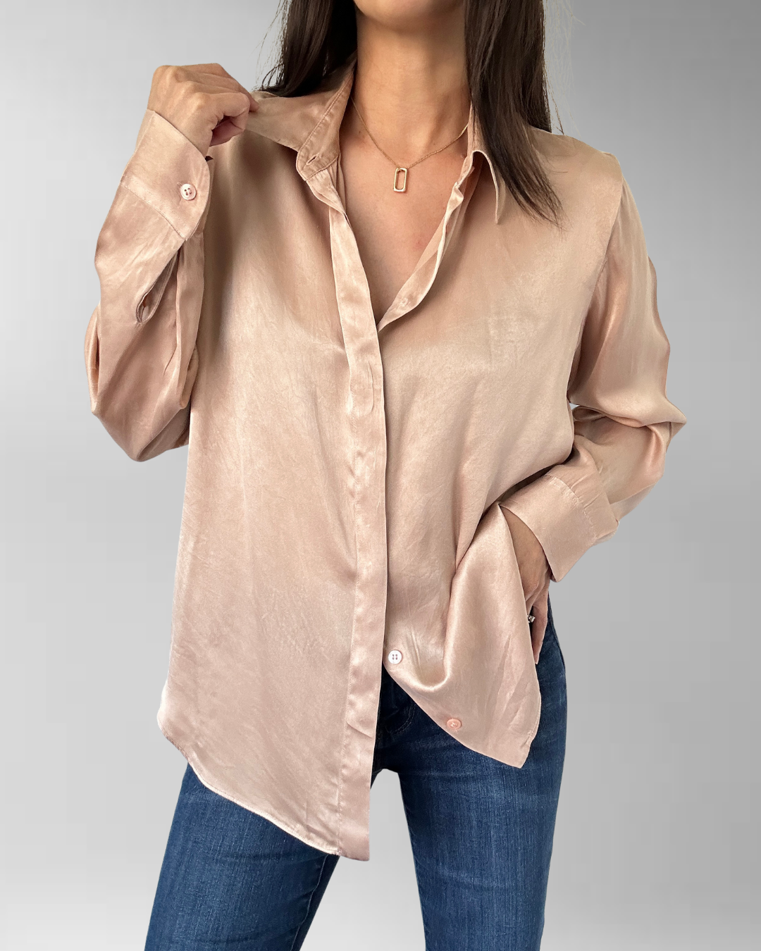 BLUSA SEDA ROSA PALO I L  2
