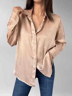 BLUSA SEDA ROSA PALO I L 