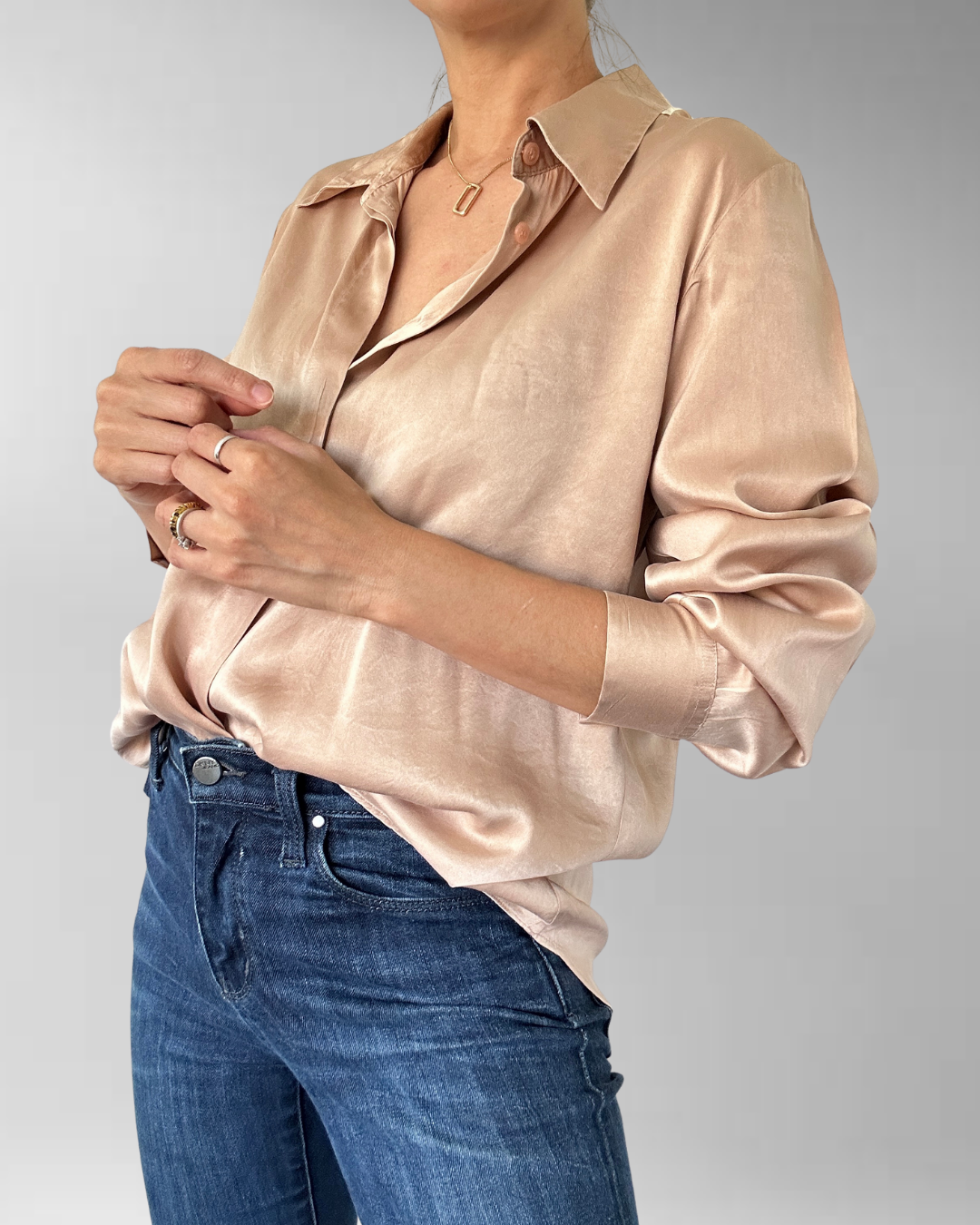 BLUSA SEDA ROSA PALO I L  3