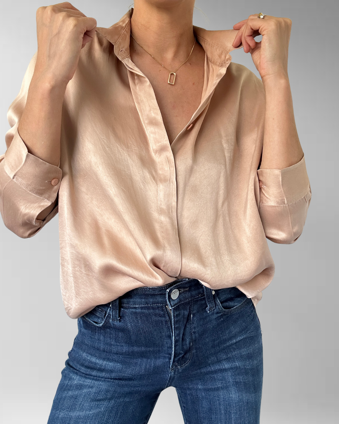 BLUSA SEDA ROSA PALO I L  4