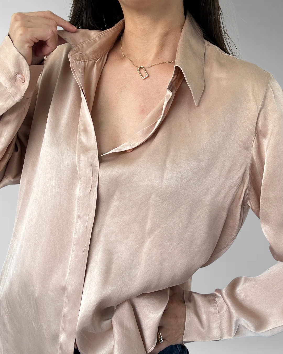 BLUSA SEDA ROSA PALO I L  6