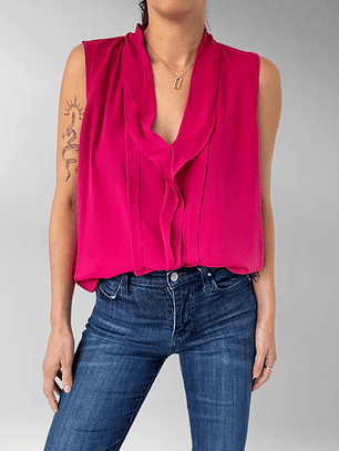 POLERA CALVIN KLEIN FUCSIA I M-L