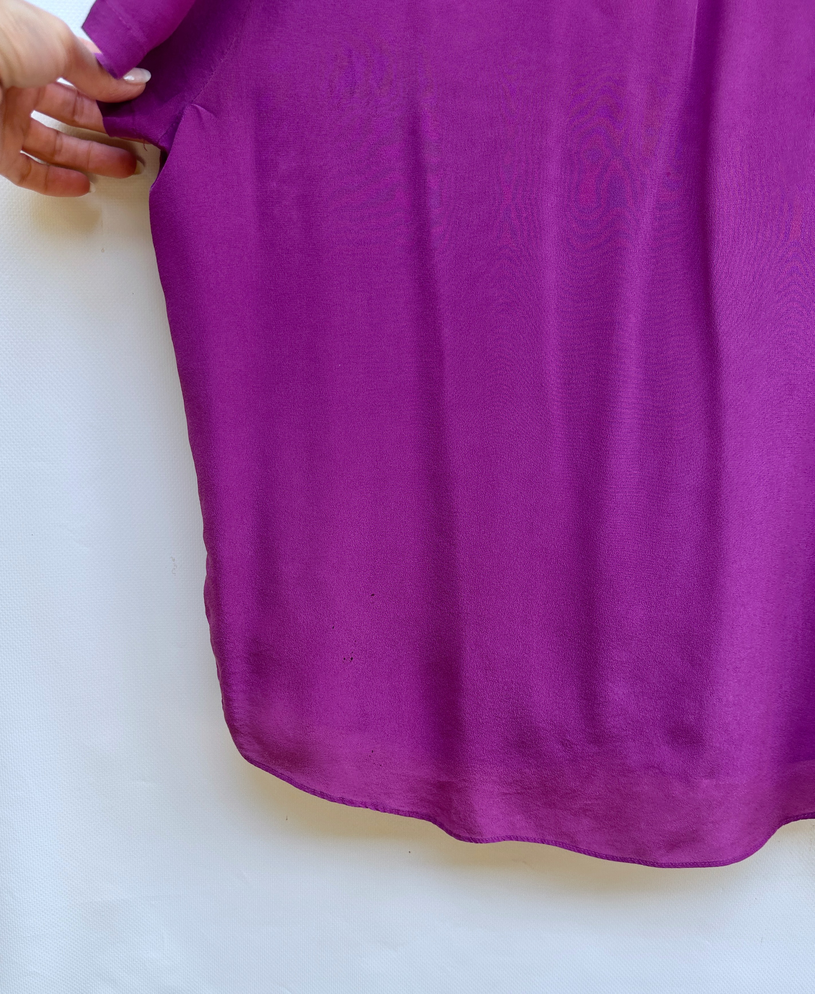 POLERA SEDA MAGENTA I M  8