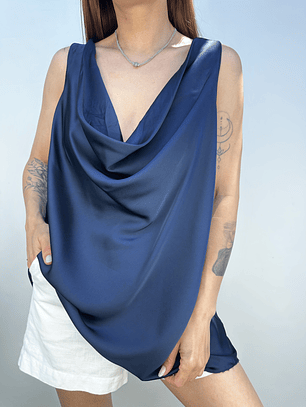 POLERA DRAPEADA I XL