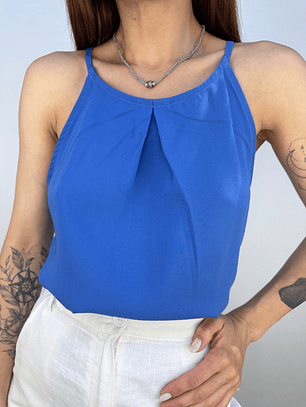 TOP AZUL I M