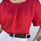 POLERA ROJA SATINADA I M-L - Miniatura 6