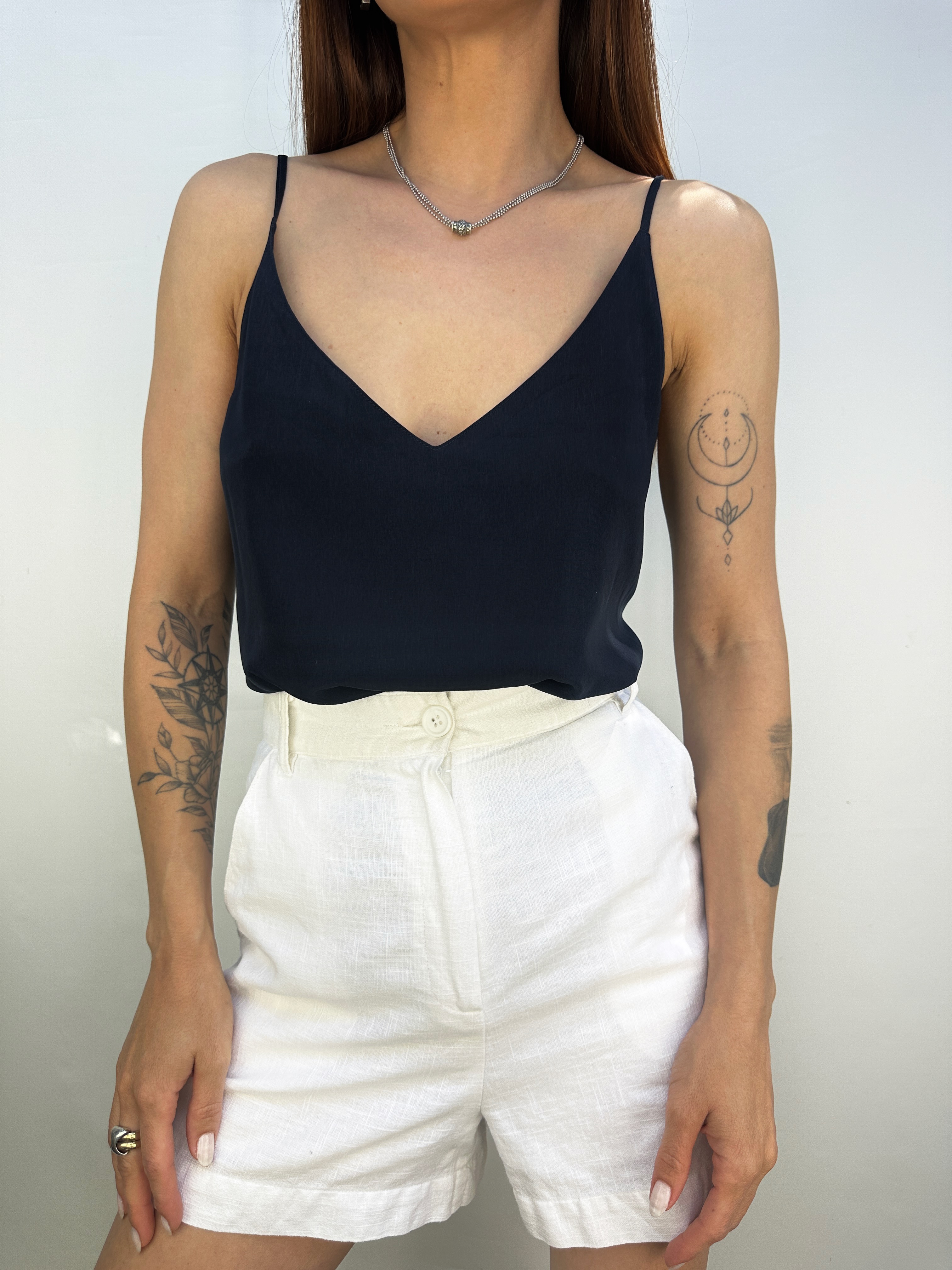 TOP NEGRO I ALGODÓN-MODAL I S 1