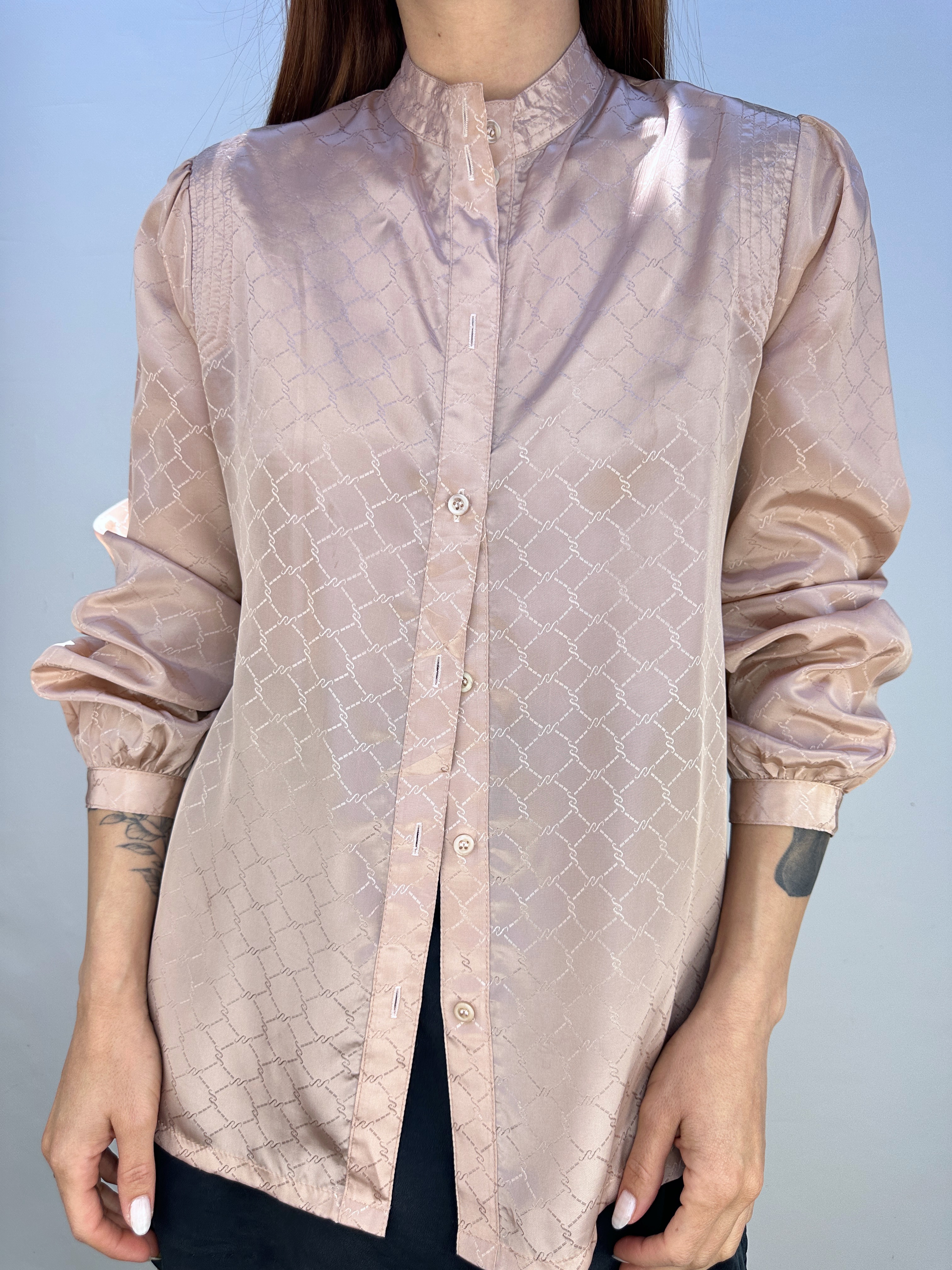 BLUSA VINTAGE PIEL I S 3