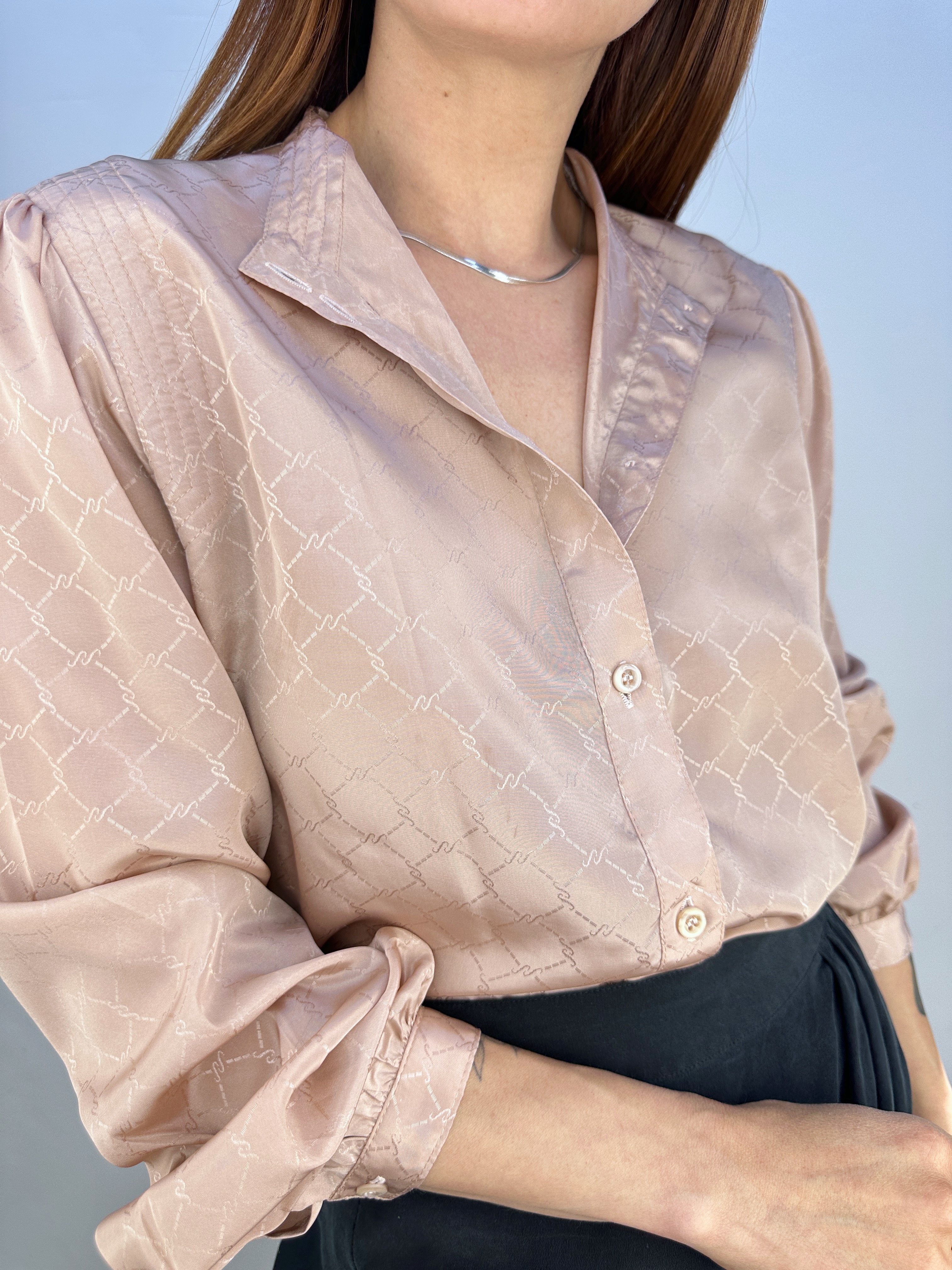 BLUSA VINTAGE PIEL I S 2