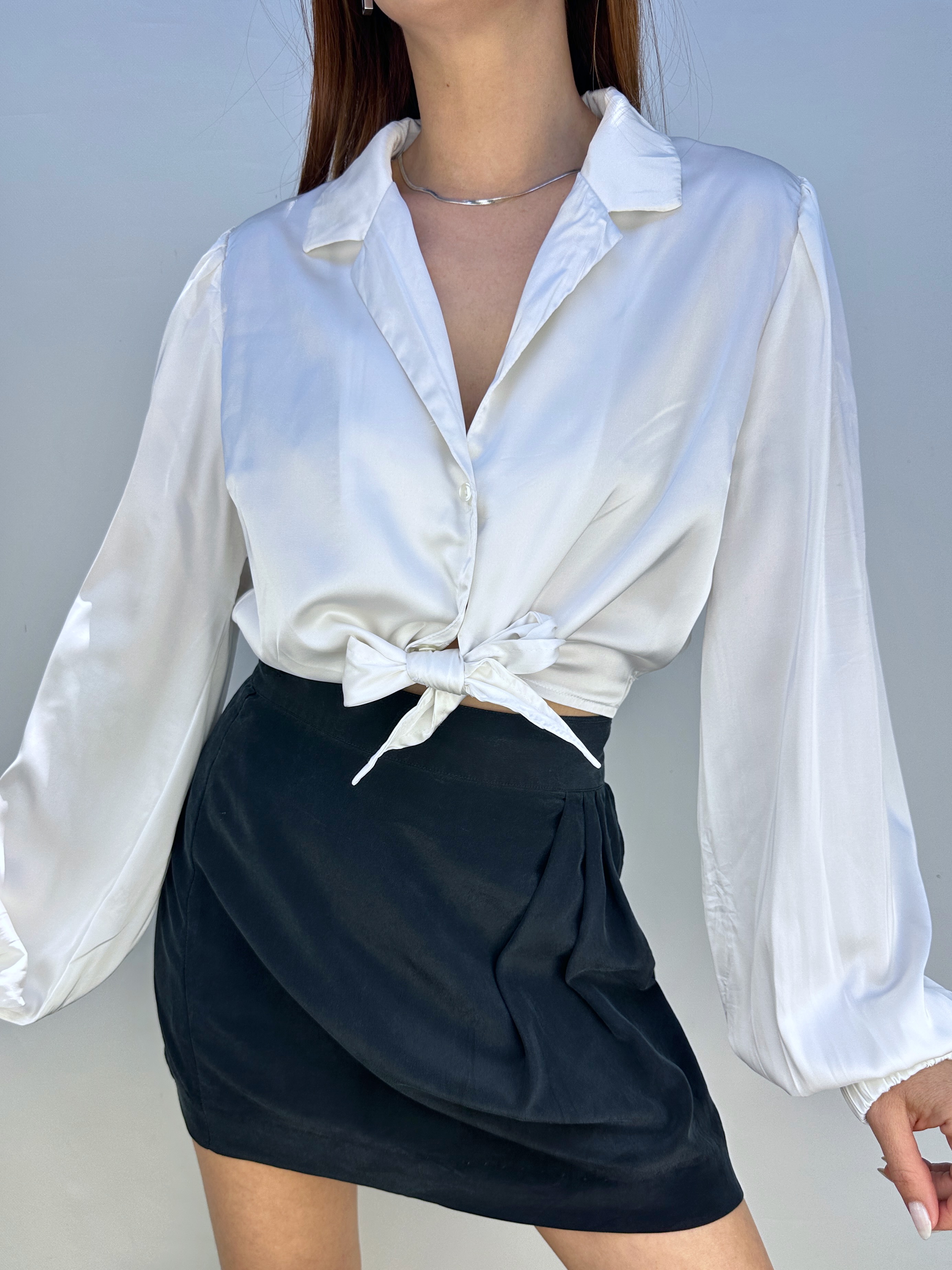 BLUSA BLANCA SATINADA I M 4