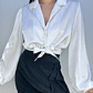 BLUSA BLANCA SATINADA I M - Miniatura 4