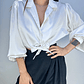 BLUSA BLANCA SATINADA I M - Miniatura 5