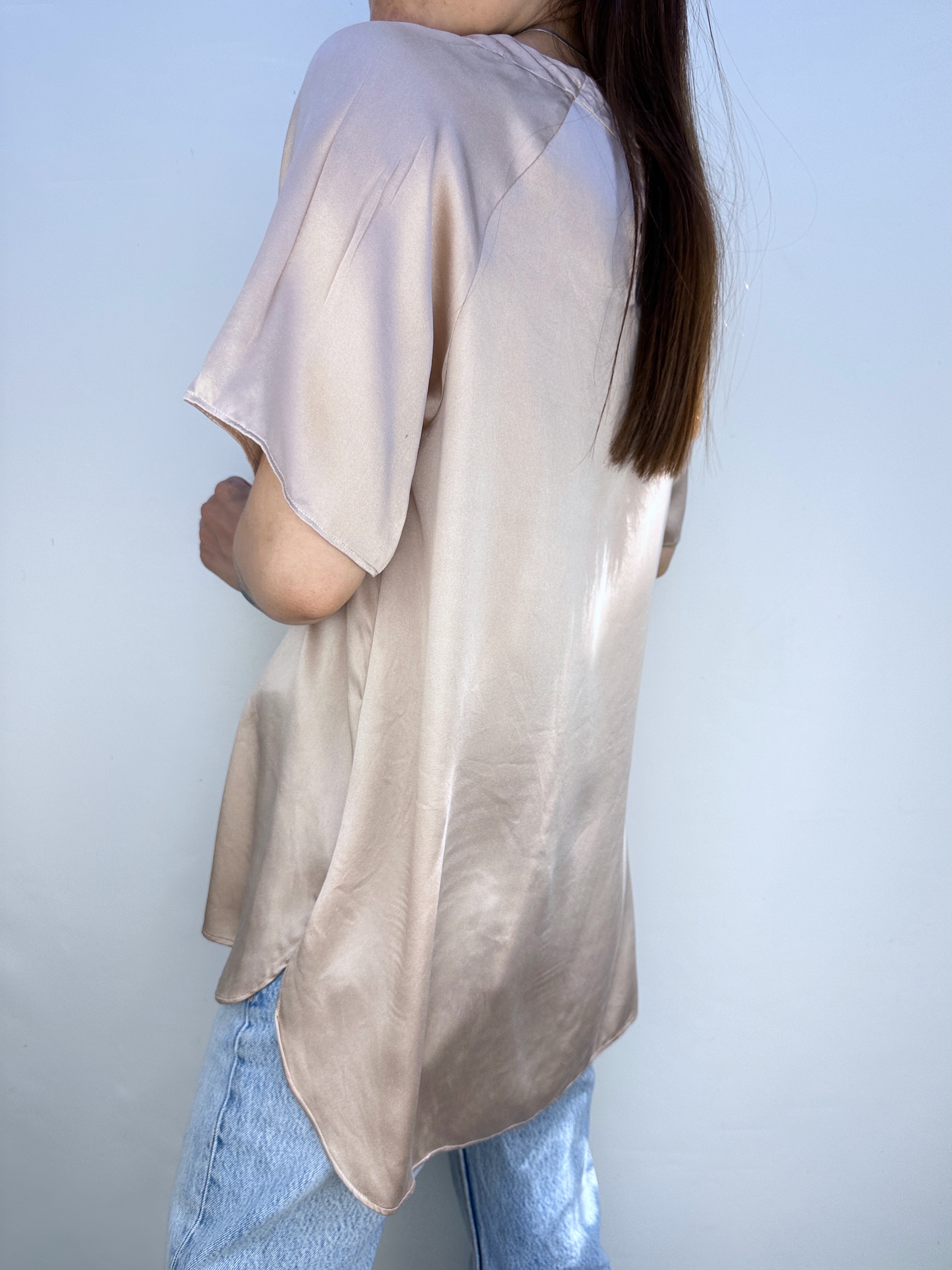 POLERA SEDA ROSA PALO I S-M 4