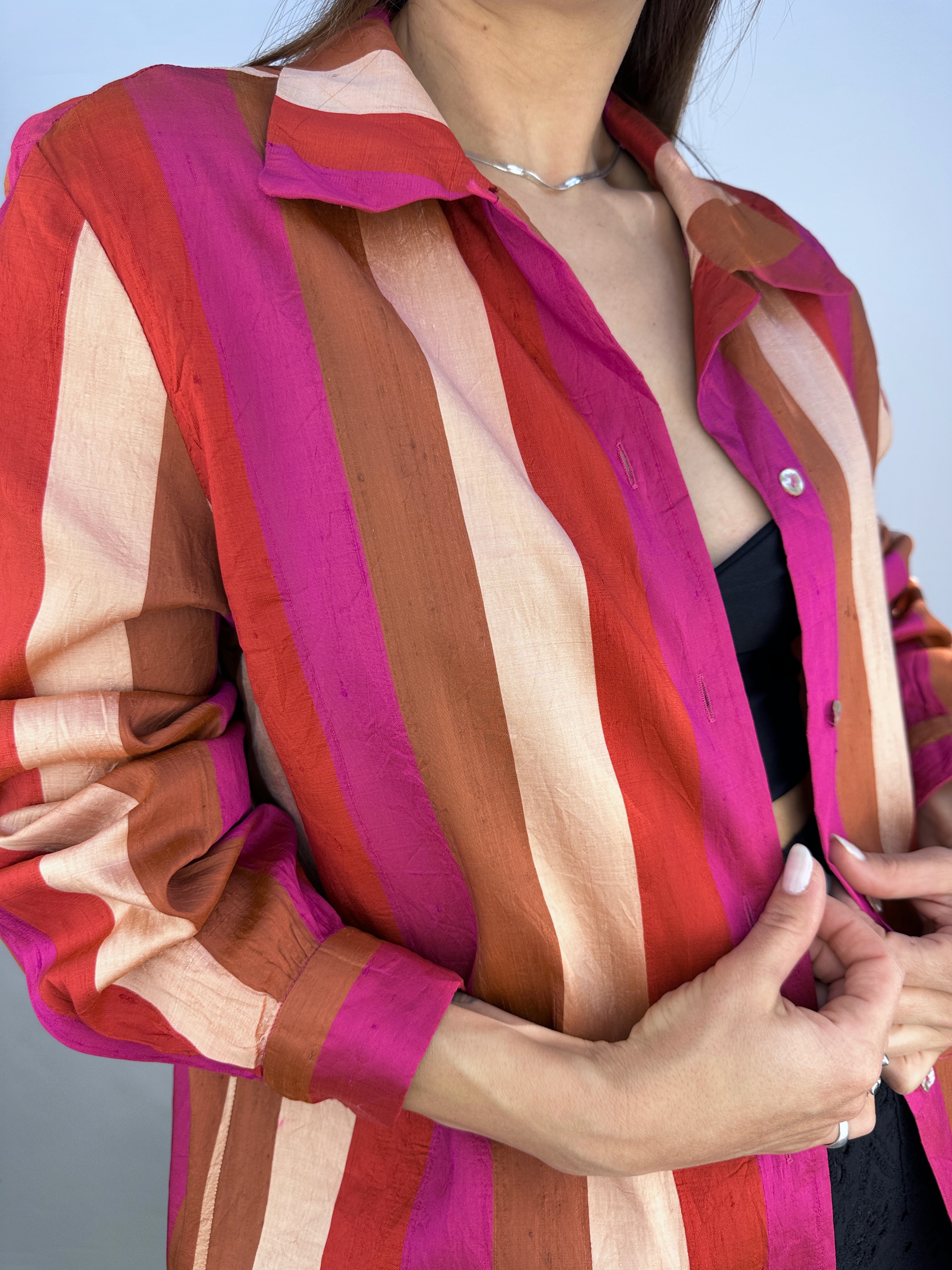 BLUSA SEDA | LIZ CLAIBORNE | M-L 5