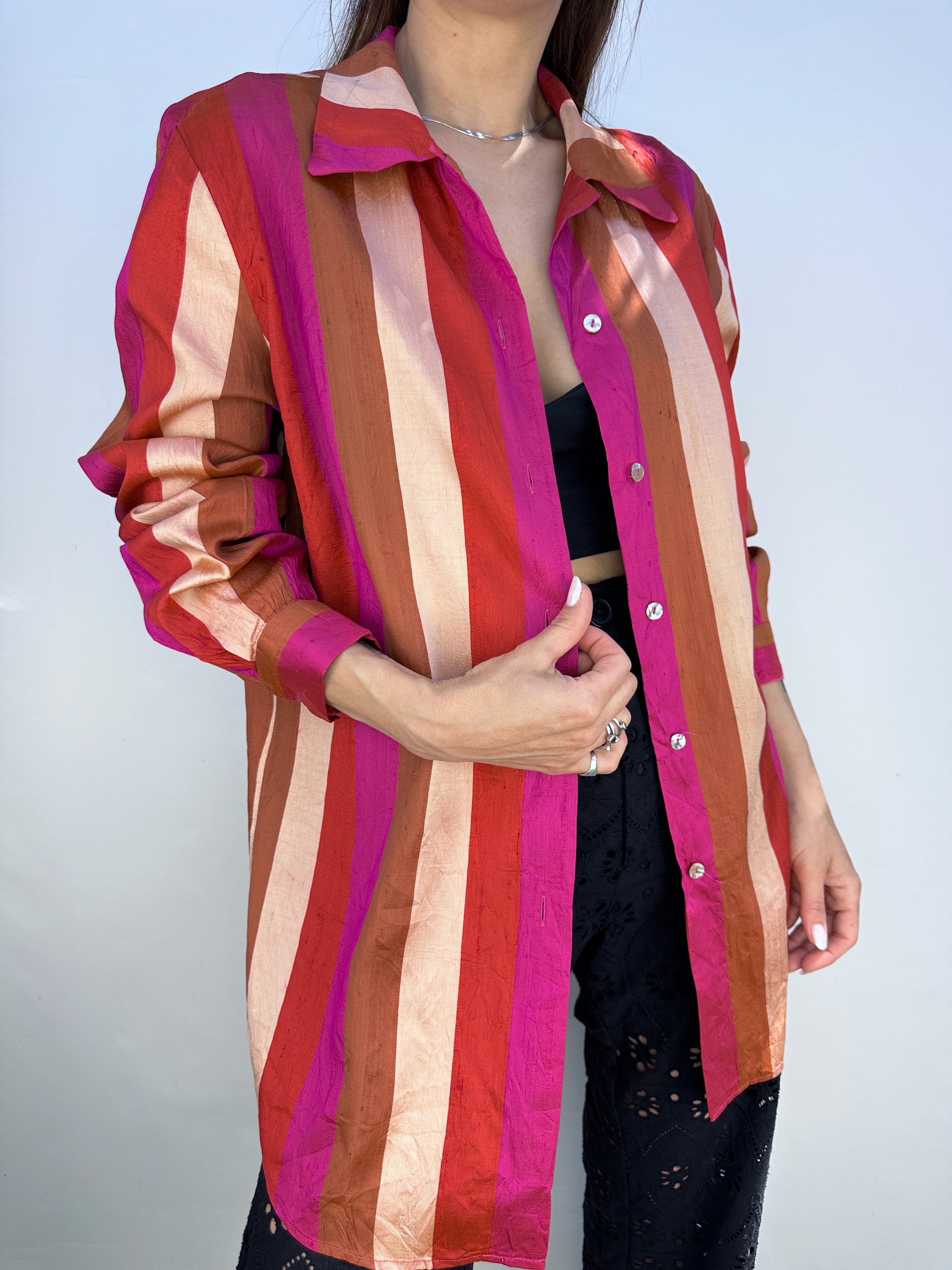 BLUSA SEDA | LIZ CLAIBORNE | M-L 6