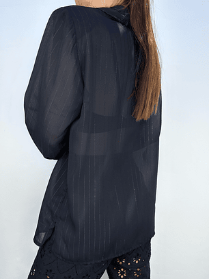 BLUSA VINTAGE NEGRA I L