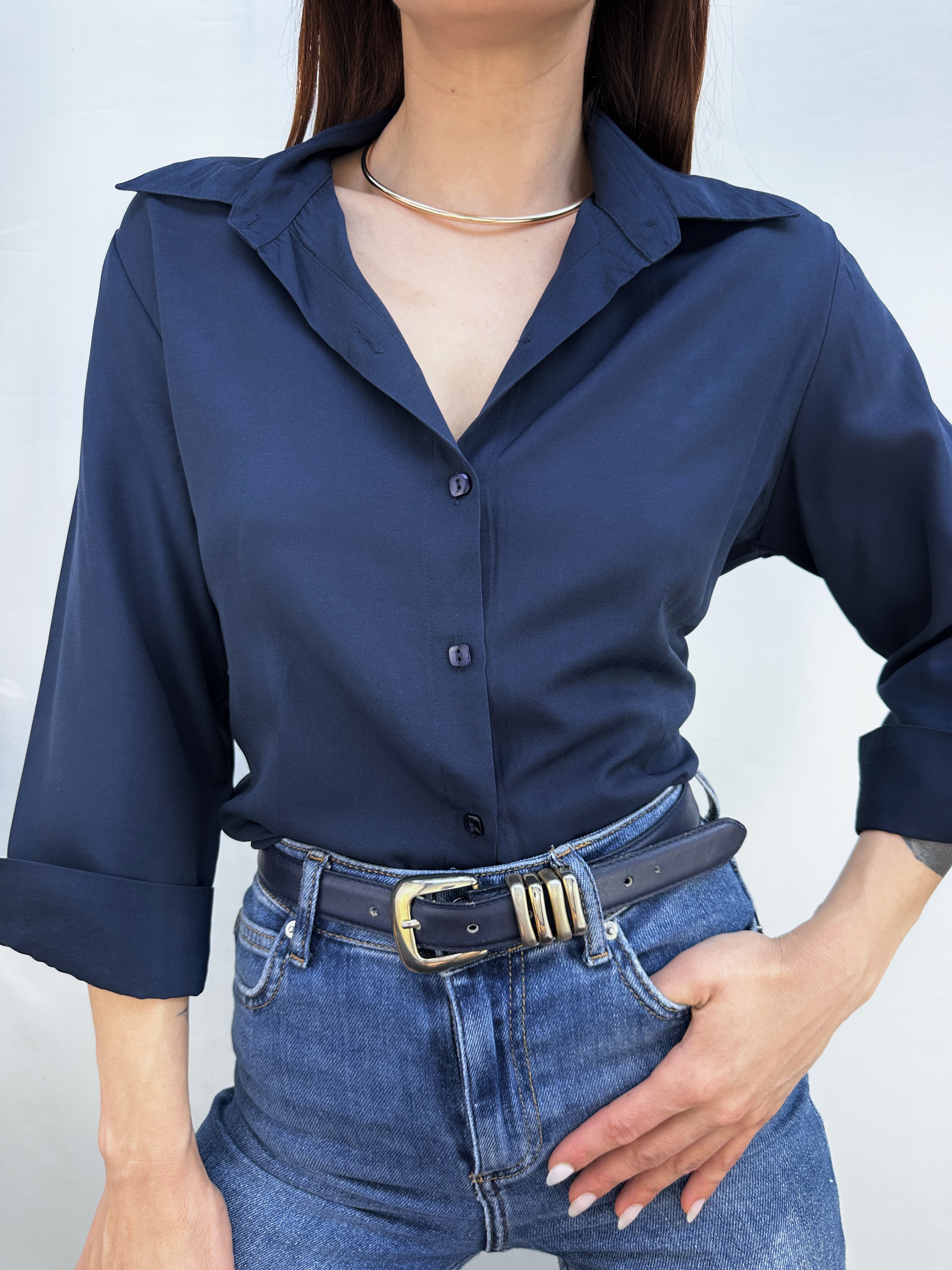 BLUSA AZUL MARINO I S-M 1