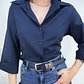 BLUSA AZUL MARINO I S-M - Miniatura 1